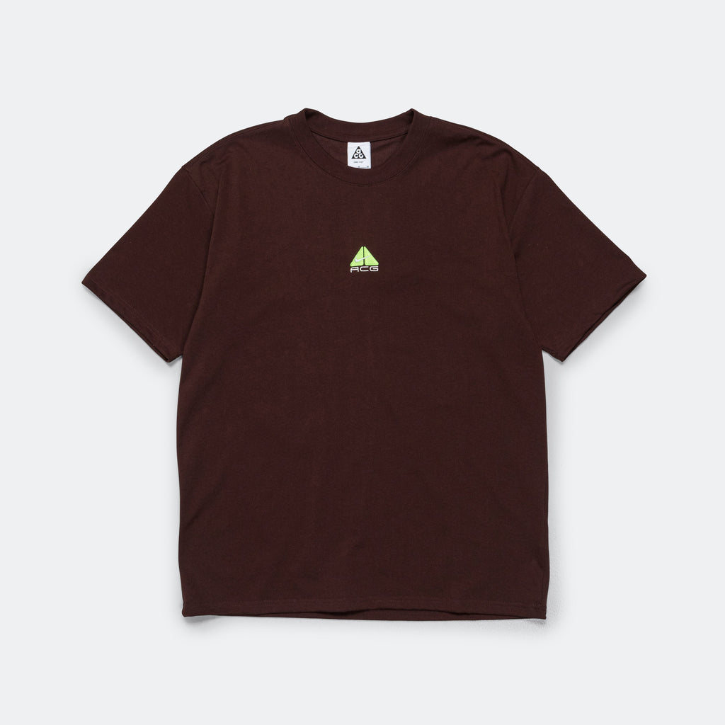 NRG SS Tee 'Lungs' - Earth/Lime Blast
