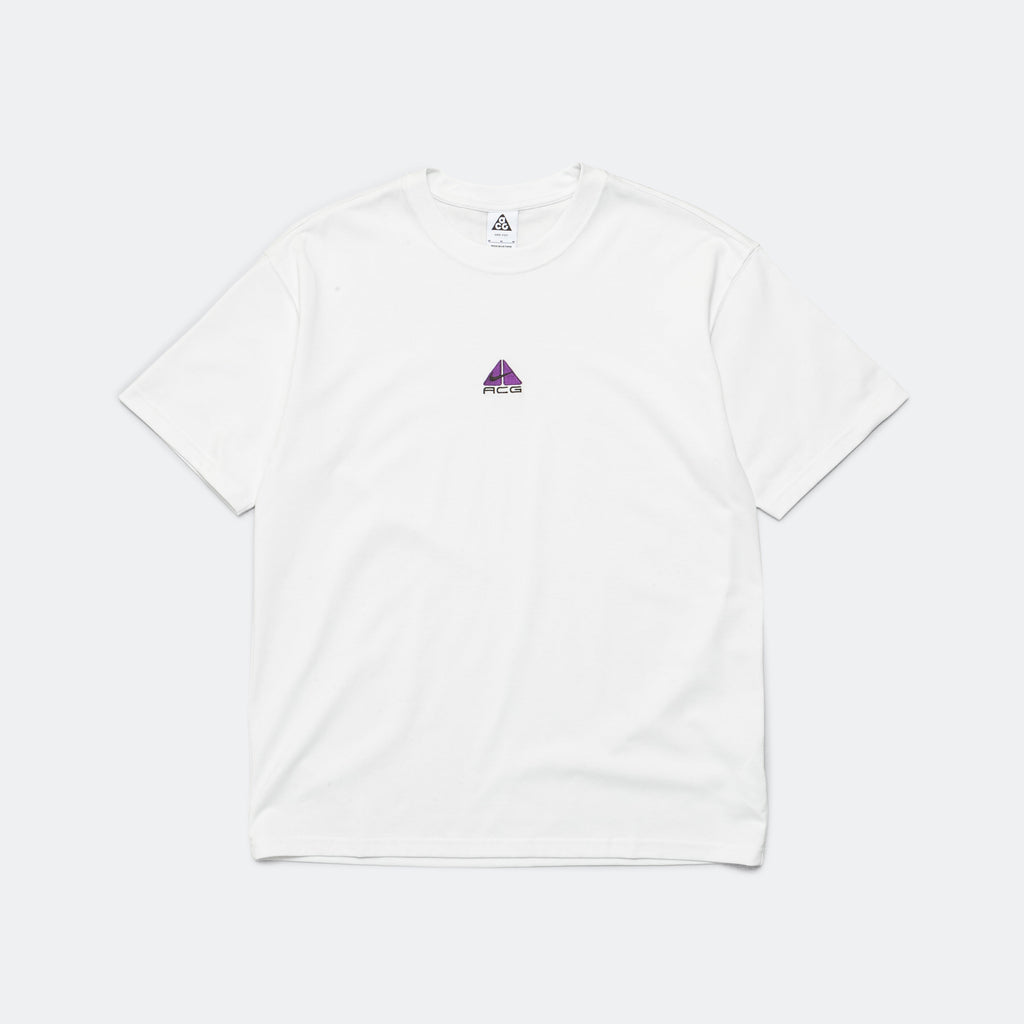 NRG SS Tee 'Lungs' - Summit White/Purple Cosmos