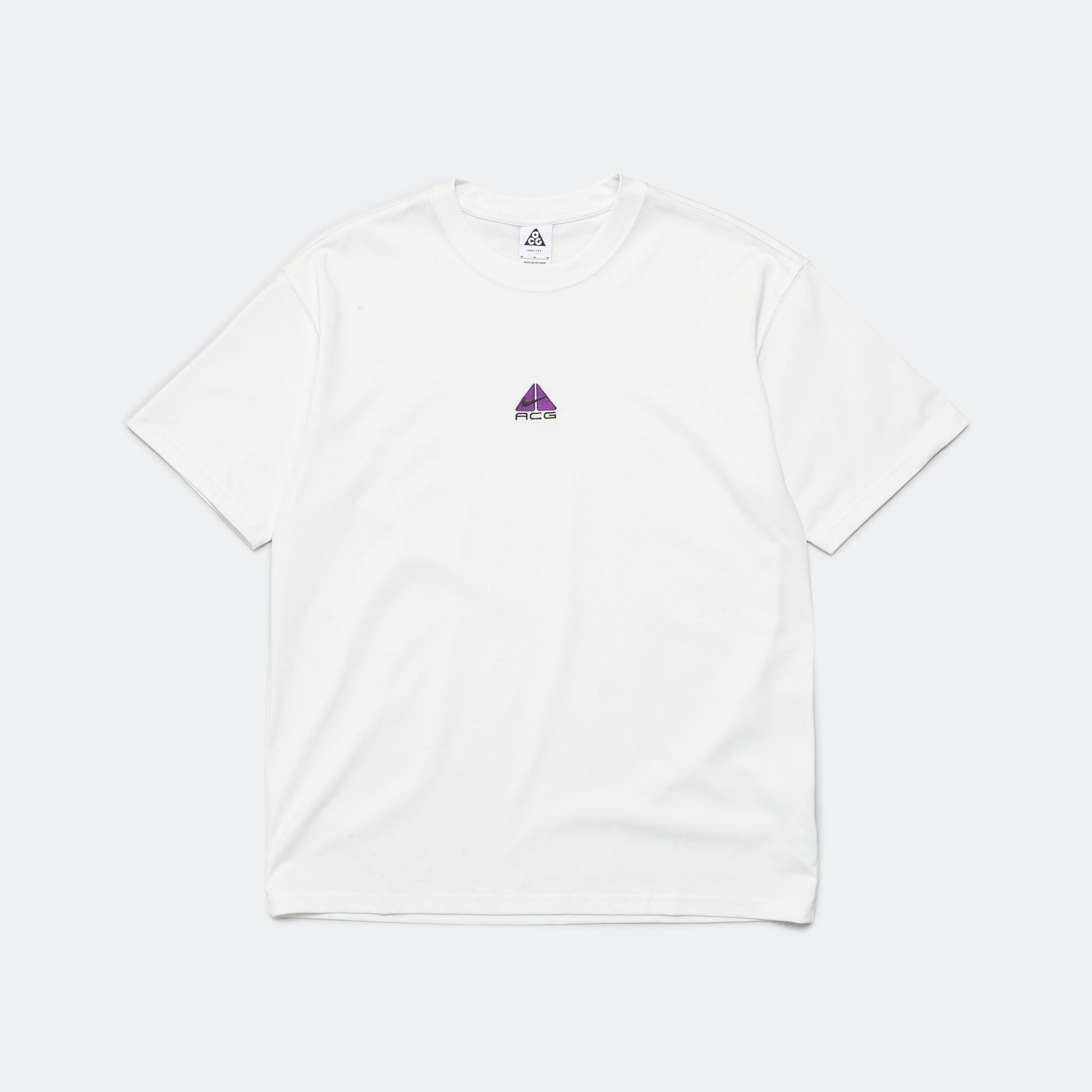 NRG SS Tee 'Lungs' - Summit White/Purple Cosmos
