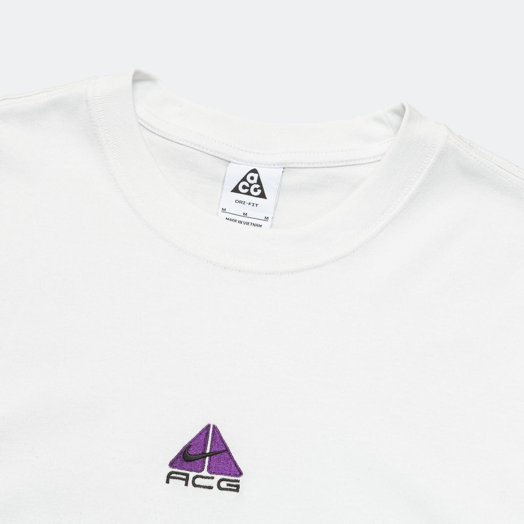 NRG SS Tee 'Lungs' - Summit White/Purple Cosmos