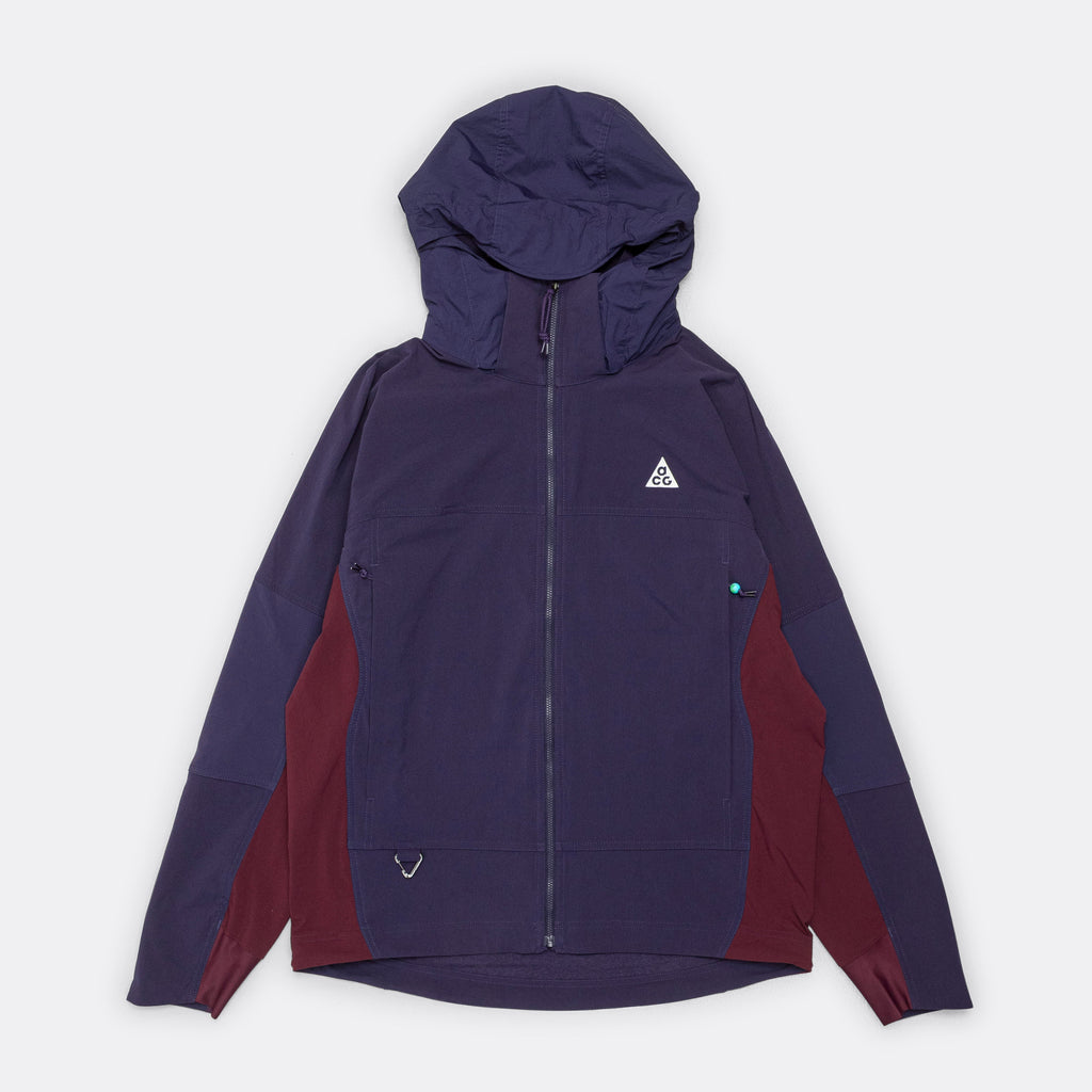 Sun Farer Jacket - Purple Ink/Night Maroon-Summit White