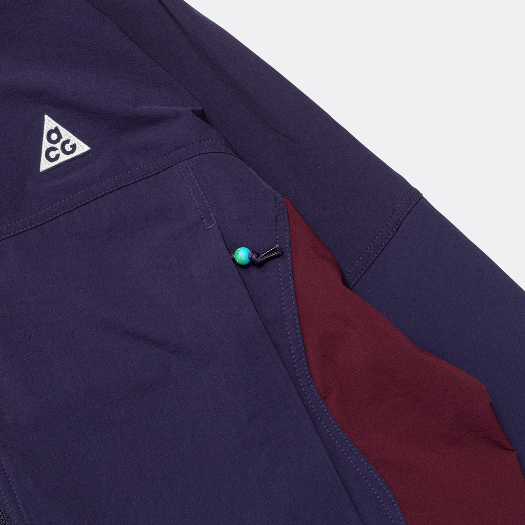 Sun Farer Jacket - Purple Ink/Night Maroon-Summit White