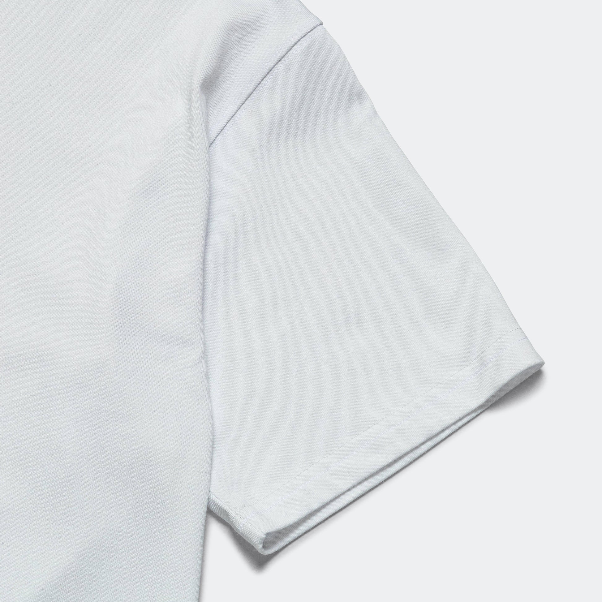 SS HBR Tee - White