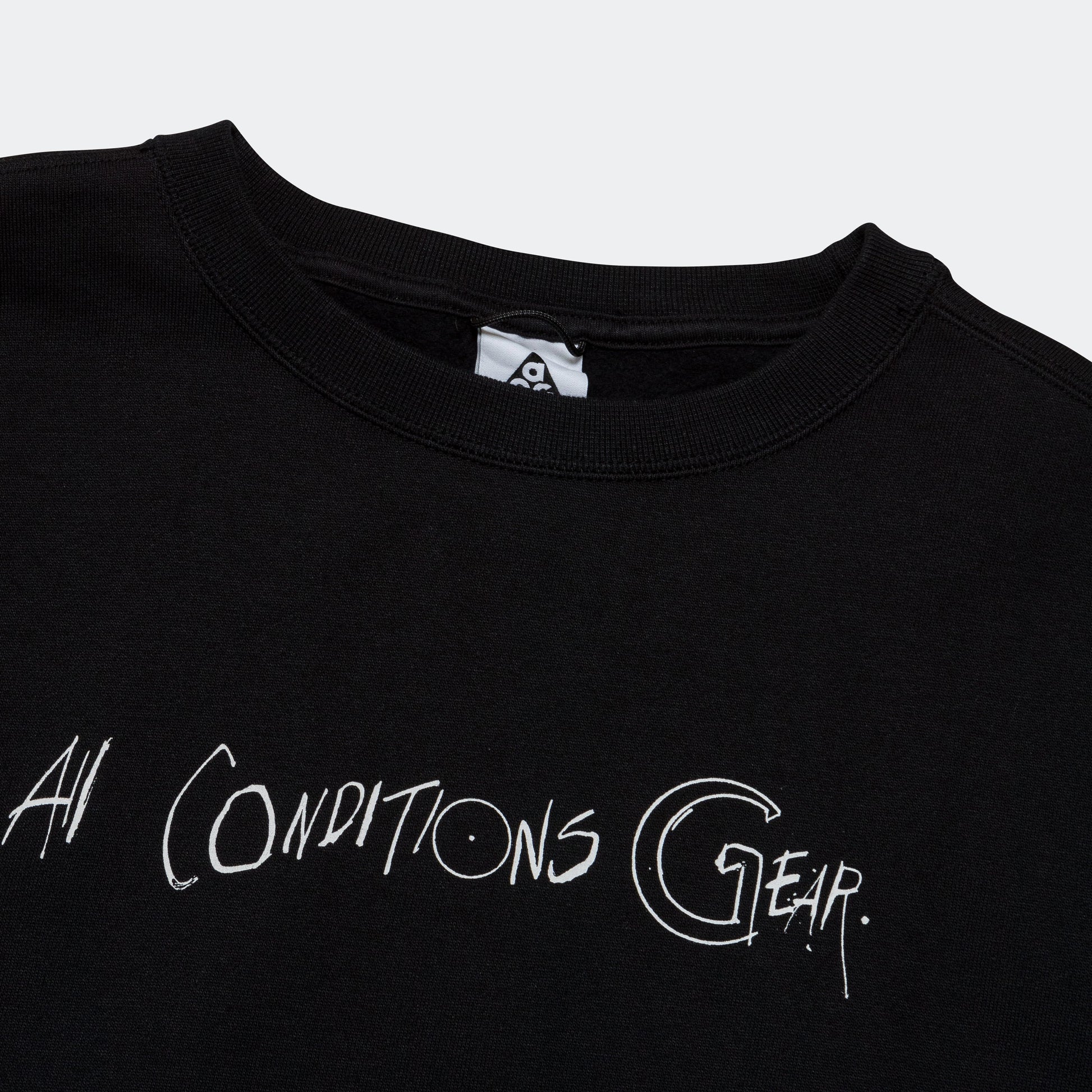 Therma-FIT Crew Fleece GX RS - Black/Summit White