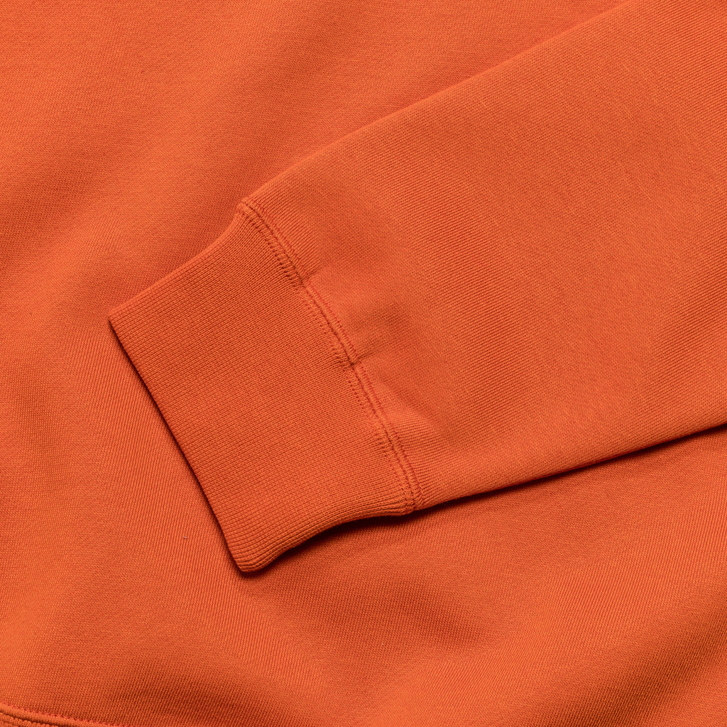 Therma-FIT Crew FLC GX - Campfire Orange/Summit White