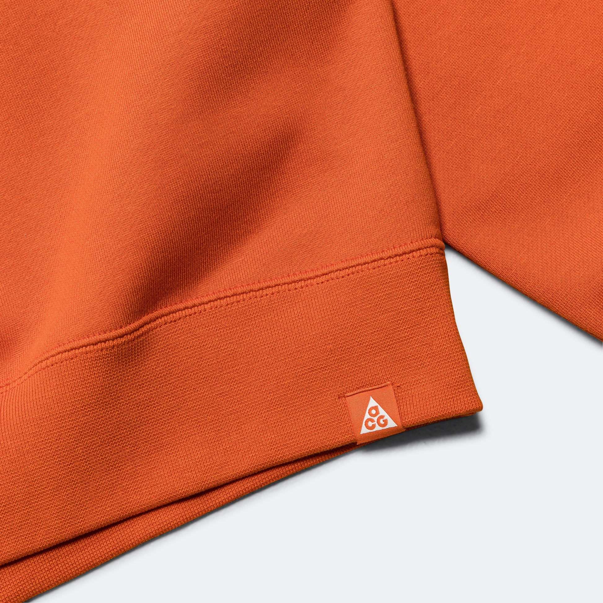 Therma-FIT Crew FLC GX - Campfire Orange/Summit White