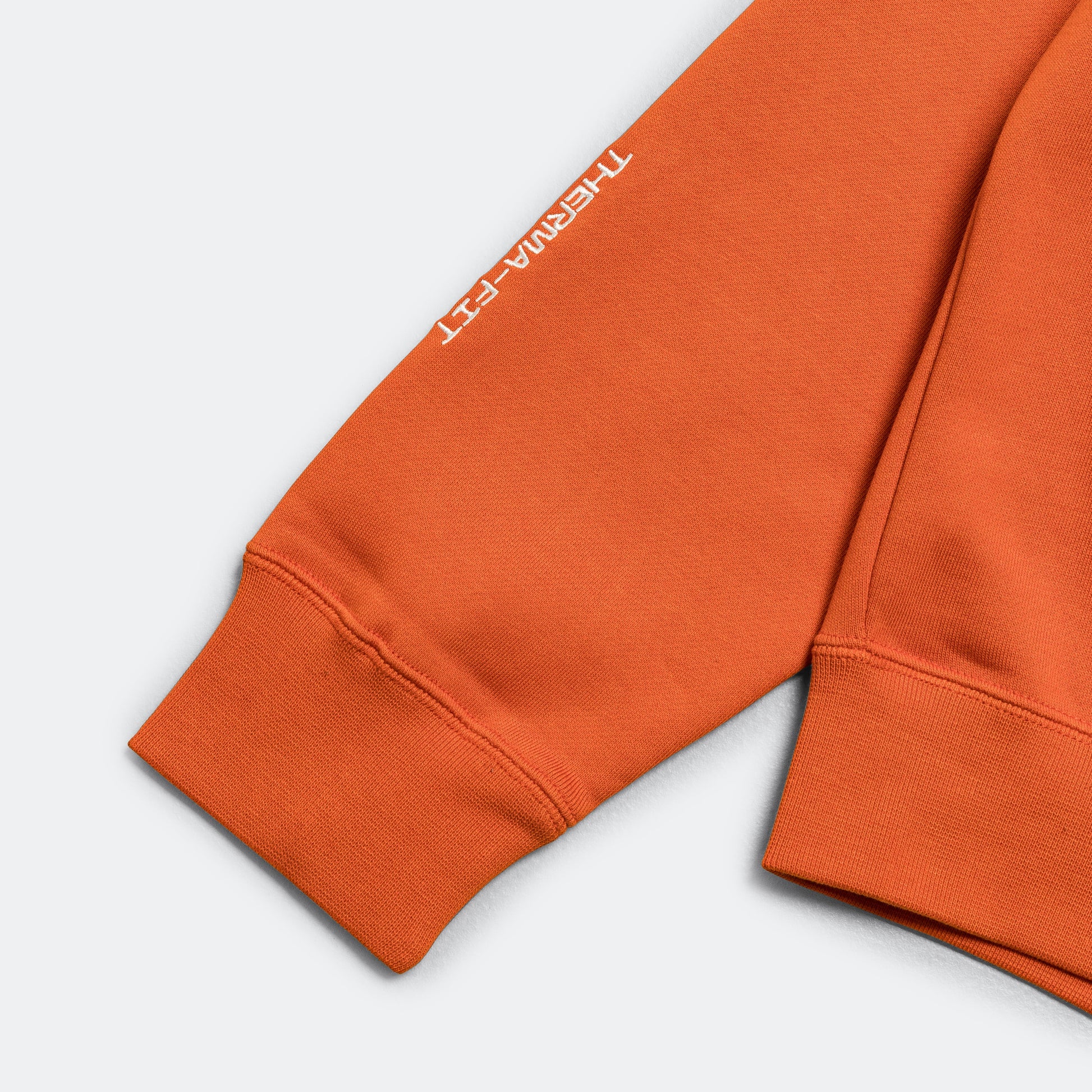 Therma-FIT Crew FLC GX - Campfire Orange/Summit White