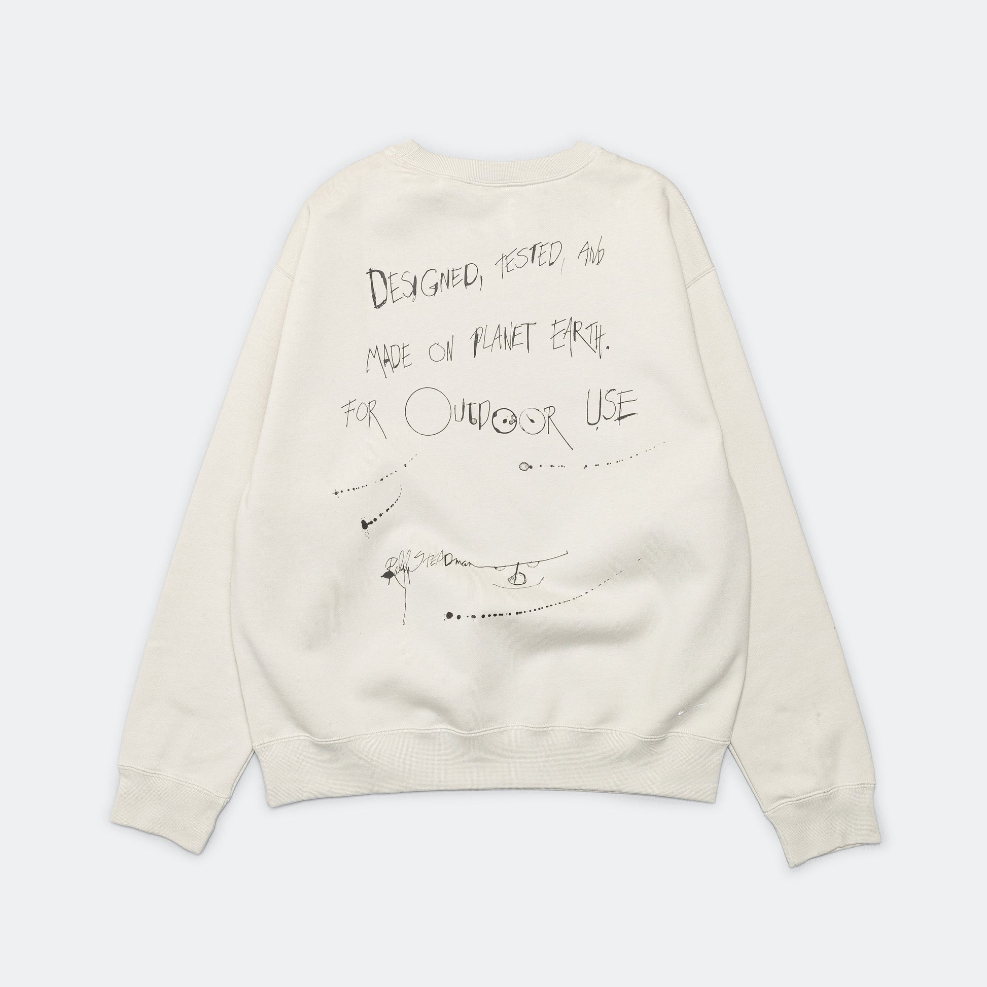Therma-FIT Fleece Crew - Light Bone/Black-Summit White