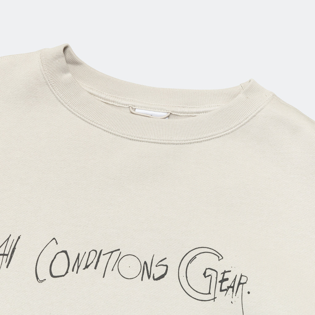 Therma-FIT Fleece Crew - Light Bone/Black-Summit White