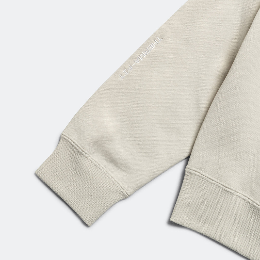 Therma-FIT Fleece Crew - Light Bone/Black-Summit White