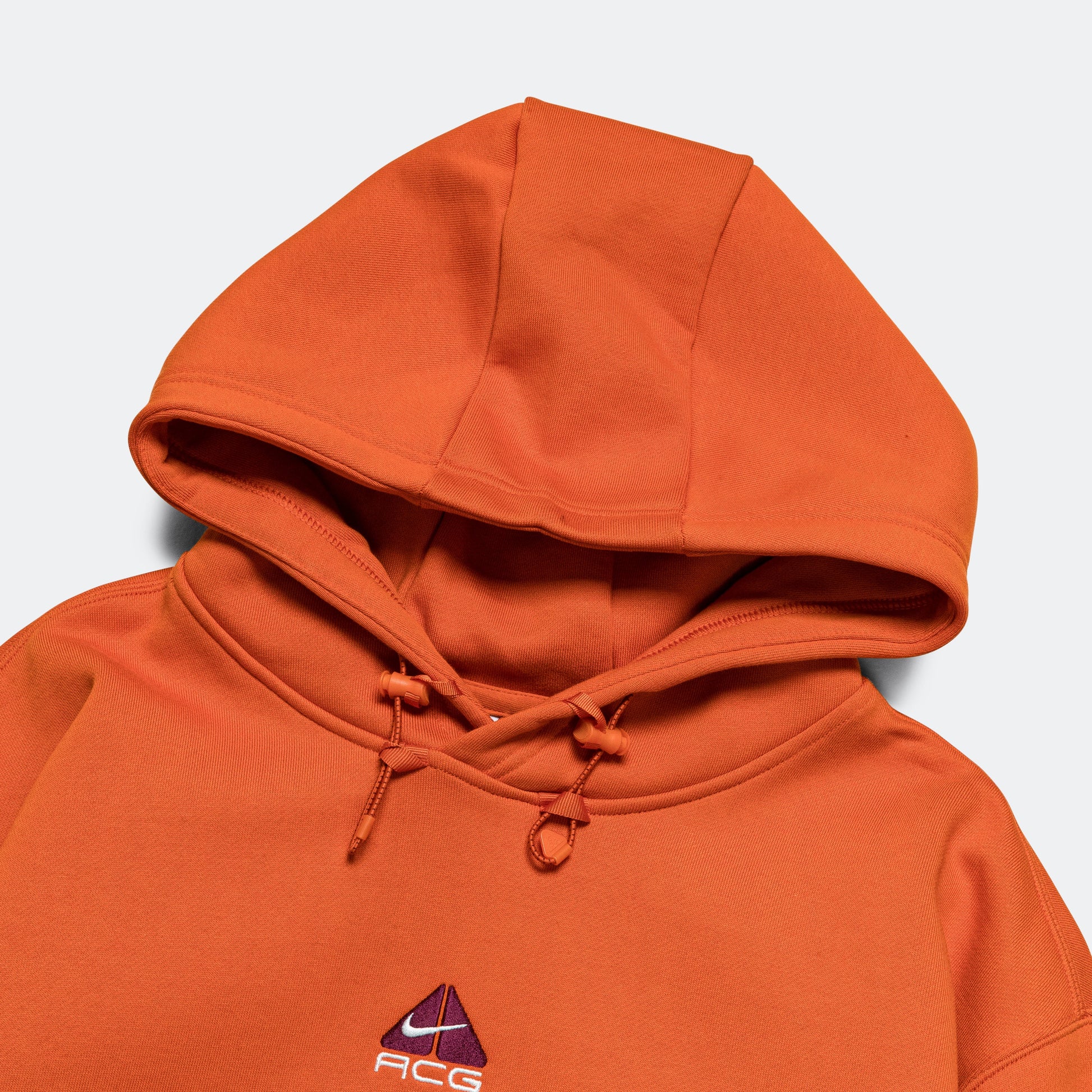 Therma-FIT Tuff Fleece Pullover Hoodie - Campfire Orange/Summit White