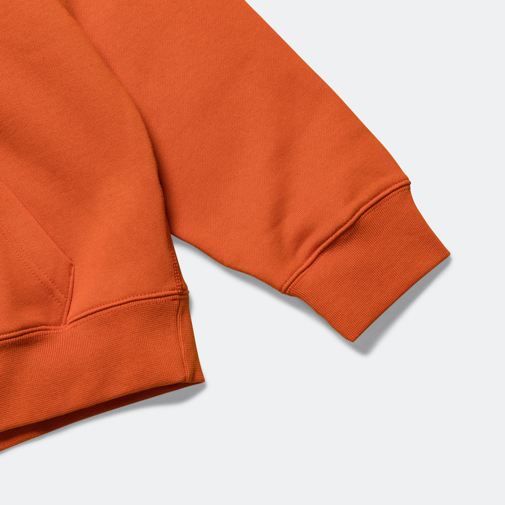 Therma-FIT Tuff Fleece Pullover Hoodie - Campfire Orange/Summit White
