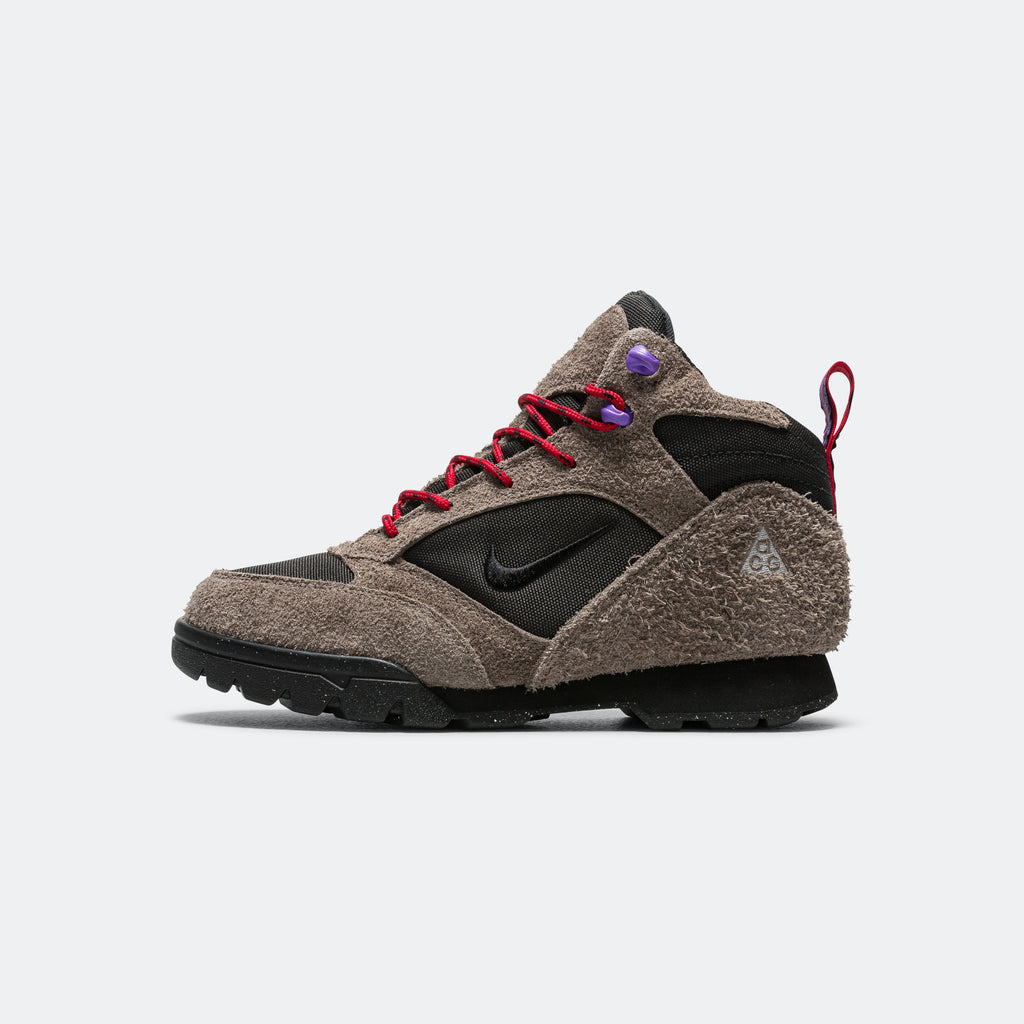 Torre Mid Waterproof - Olive Grey/Black-Off Noir-Varisty Red