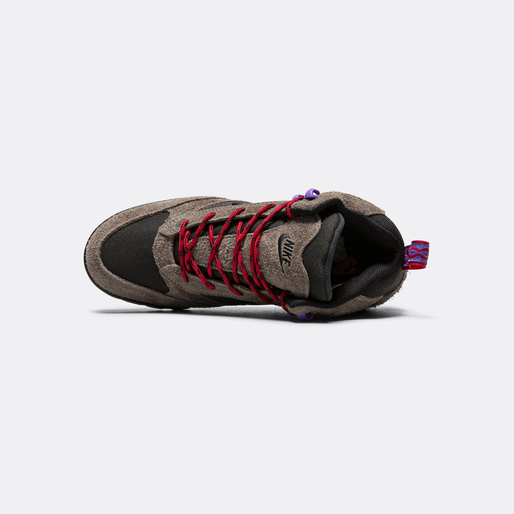Torre Mid Waterproof - Olive Grey/Black-Off Noir-Varisty Red