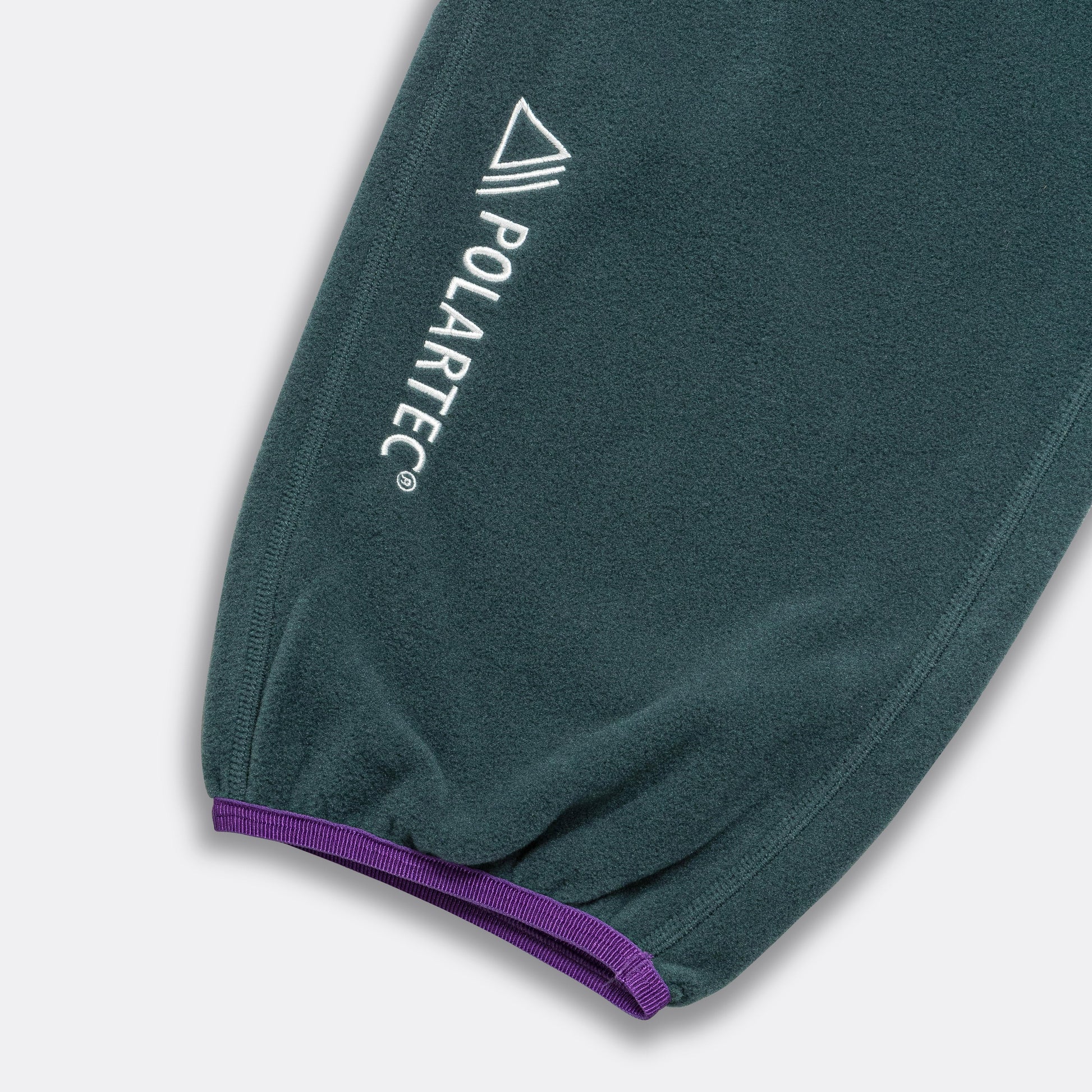 Polartec® 'Wolf Tree' Pant - Deep Jungle/Purple Ink-Summit White
