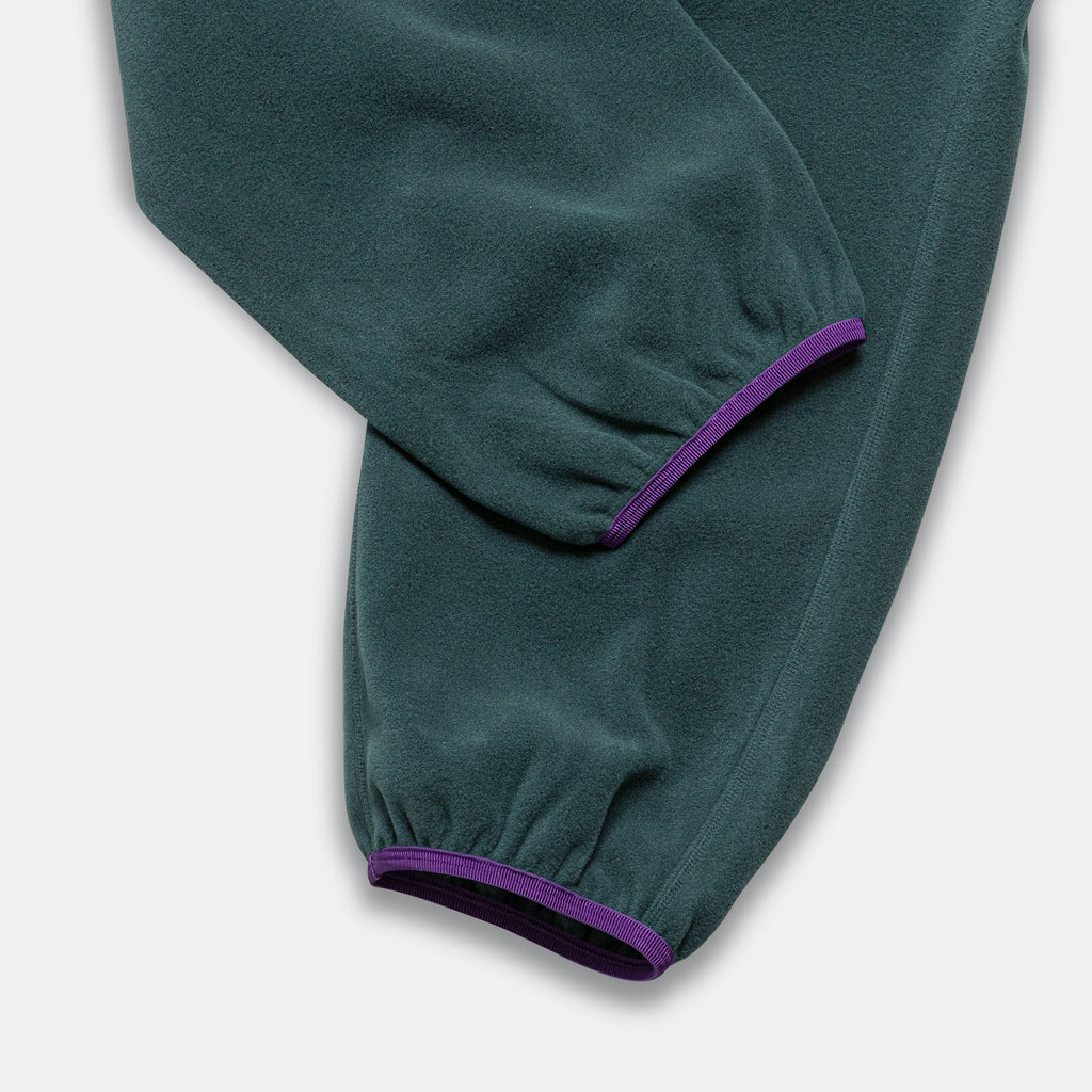 Polartec® 'Wolf Tree' Pant - Deep Jungle/Purple Ink-Summit White