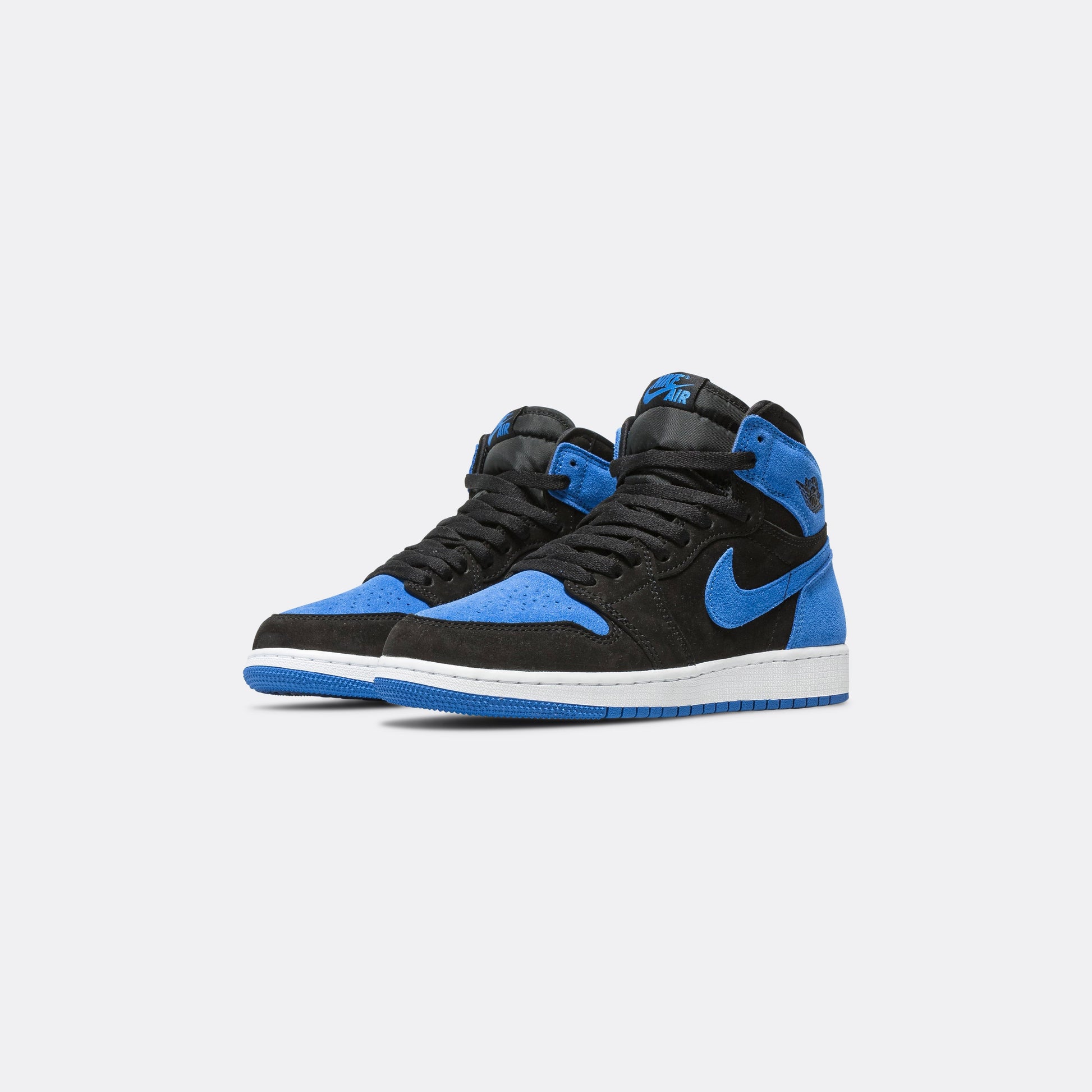 Jordan 1 Retro High OG (GS) - Black/Royal Blue-White-Royal Blue