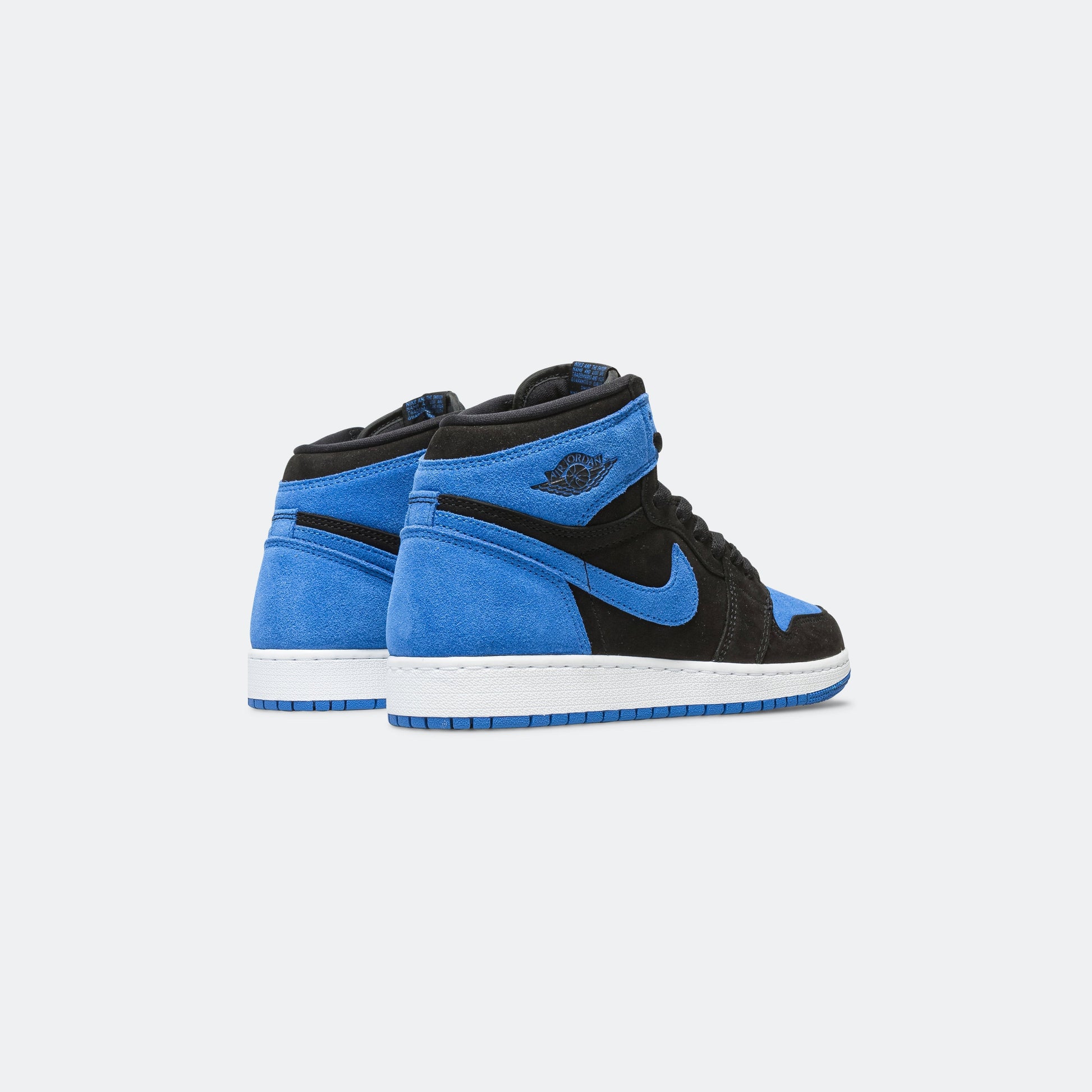 Jordan 1 Retro High OG (GS) - Black/Royal Blue-White-Royal Blue