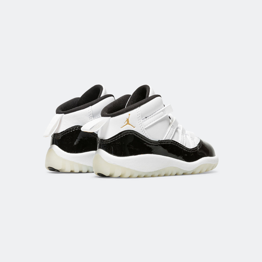 Jordan 11 'Gratitude' (TD) - White/Metallic Gold-Black