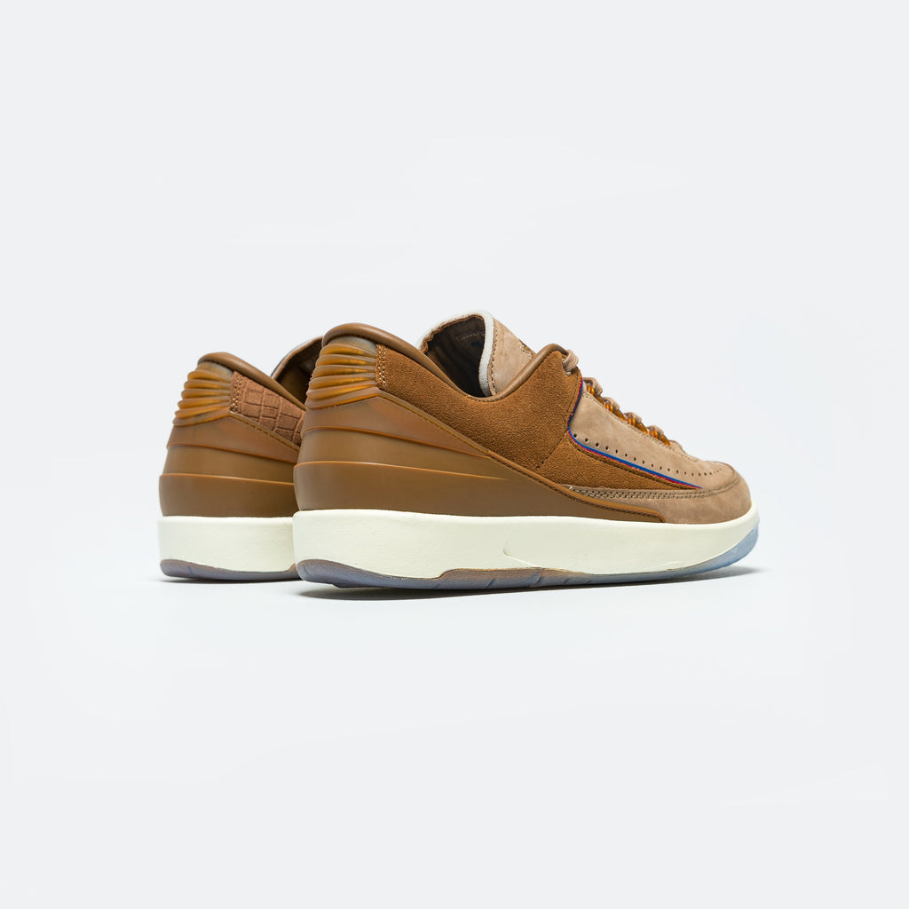 Air Jordan 2 Retro Low × Two 18 - Rocky Tan/British Tan
