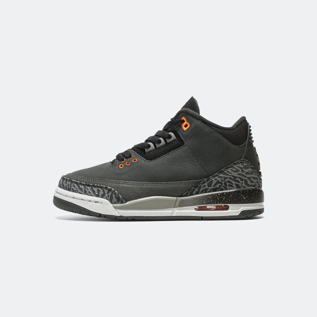 Jordan 3 'Fear' (GS) - Night Stadium/Total Orange-Black