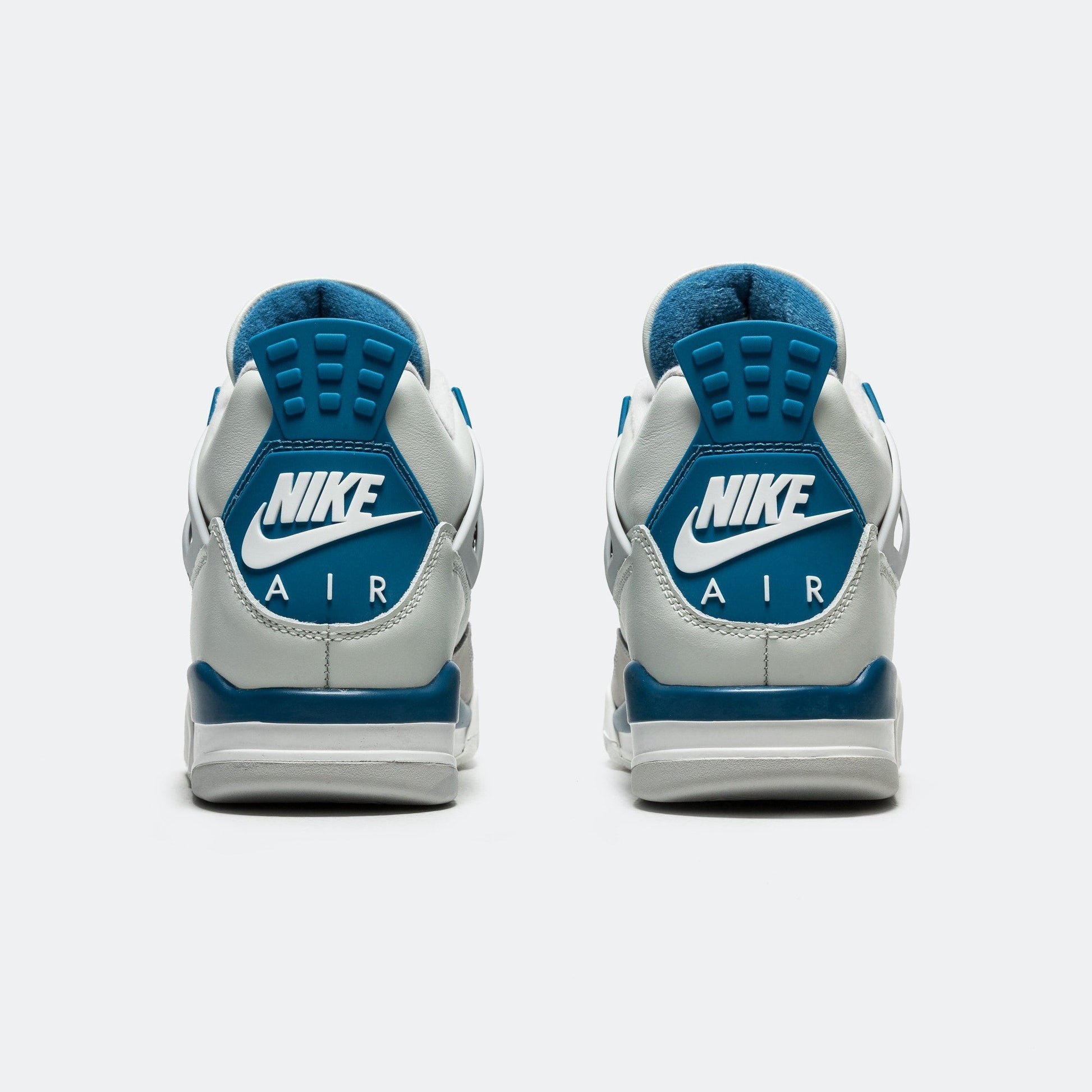 Air Jordan 4 - Off White/Military Blue-Neutral Grey