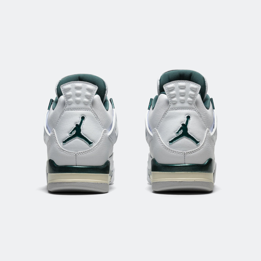 Air Jordan 4 Retro - White/Oxidized Green-White-Neutral Grey