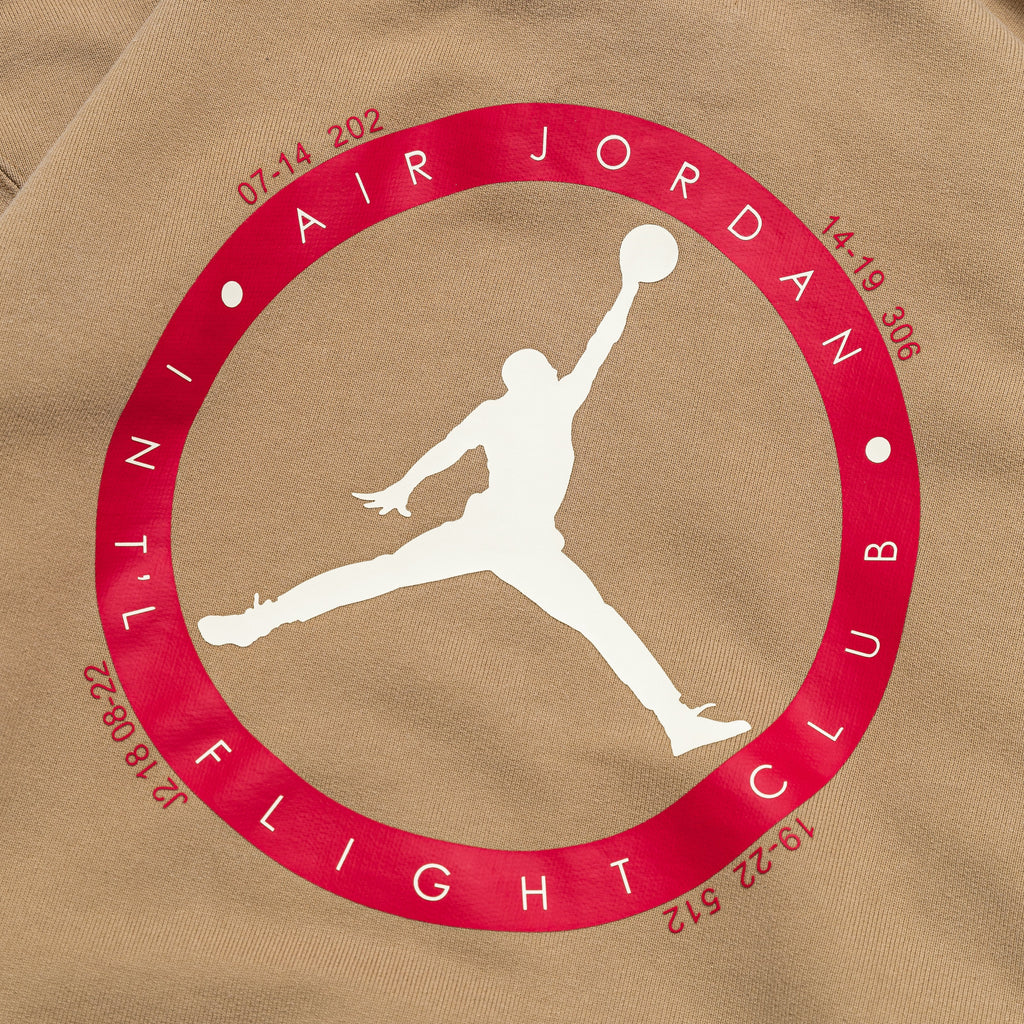 International Flight Club Hoodie × Two 18 - Dk. Drfitwood/Coconut Milk