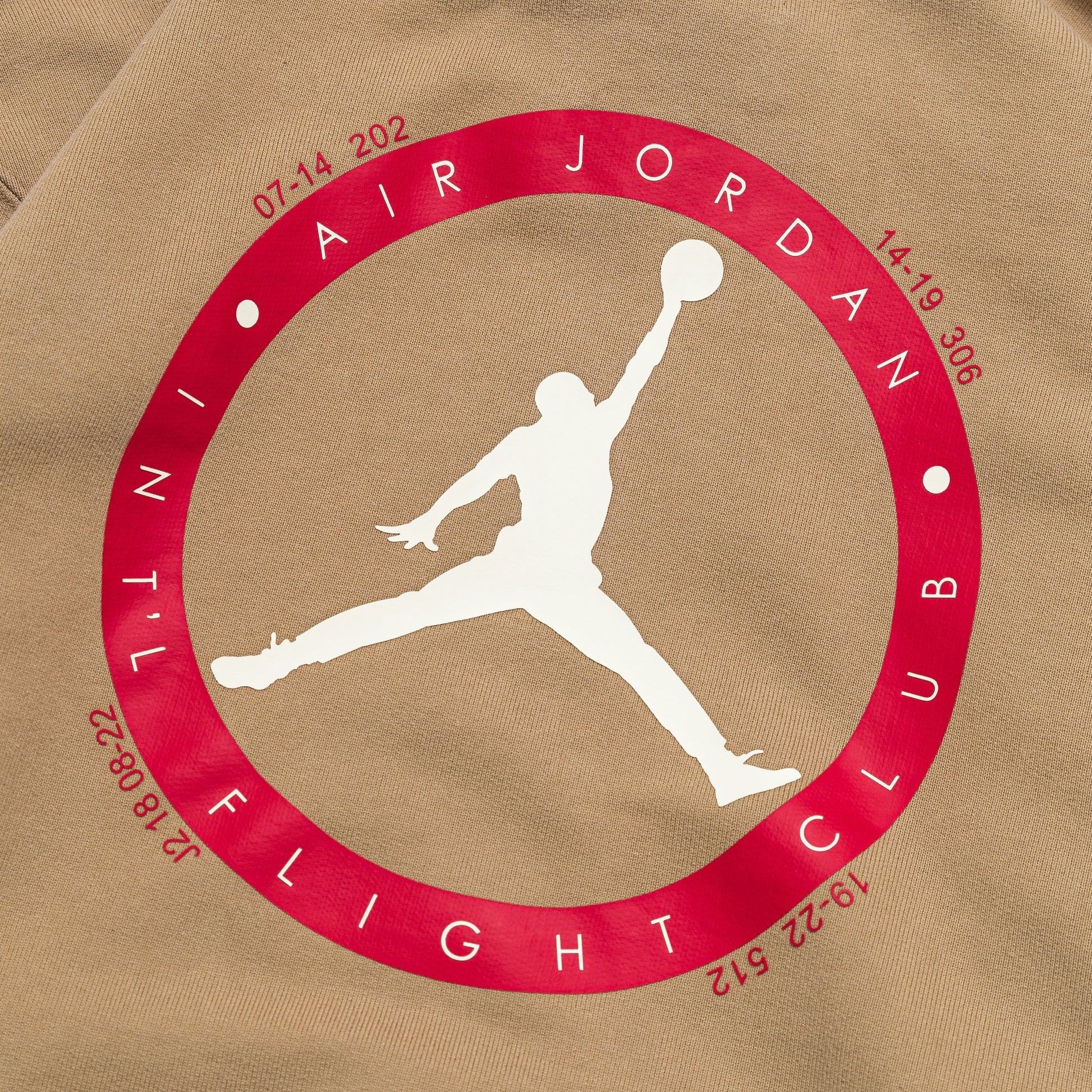 International Flight Club Hoodie × Two 18 - Dk. Drfitwood/Coconut Milk