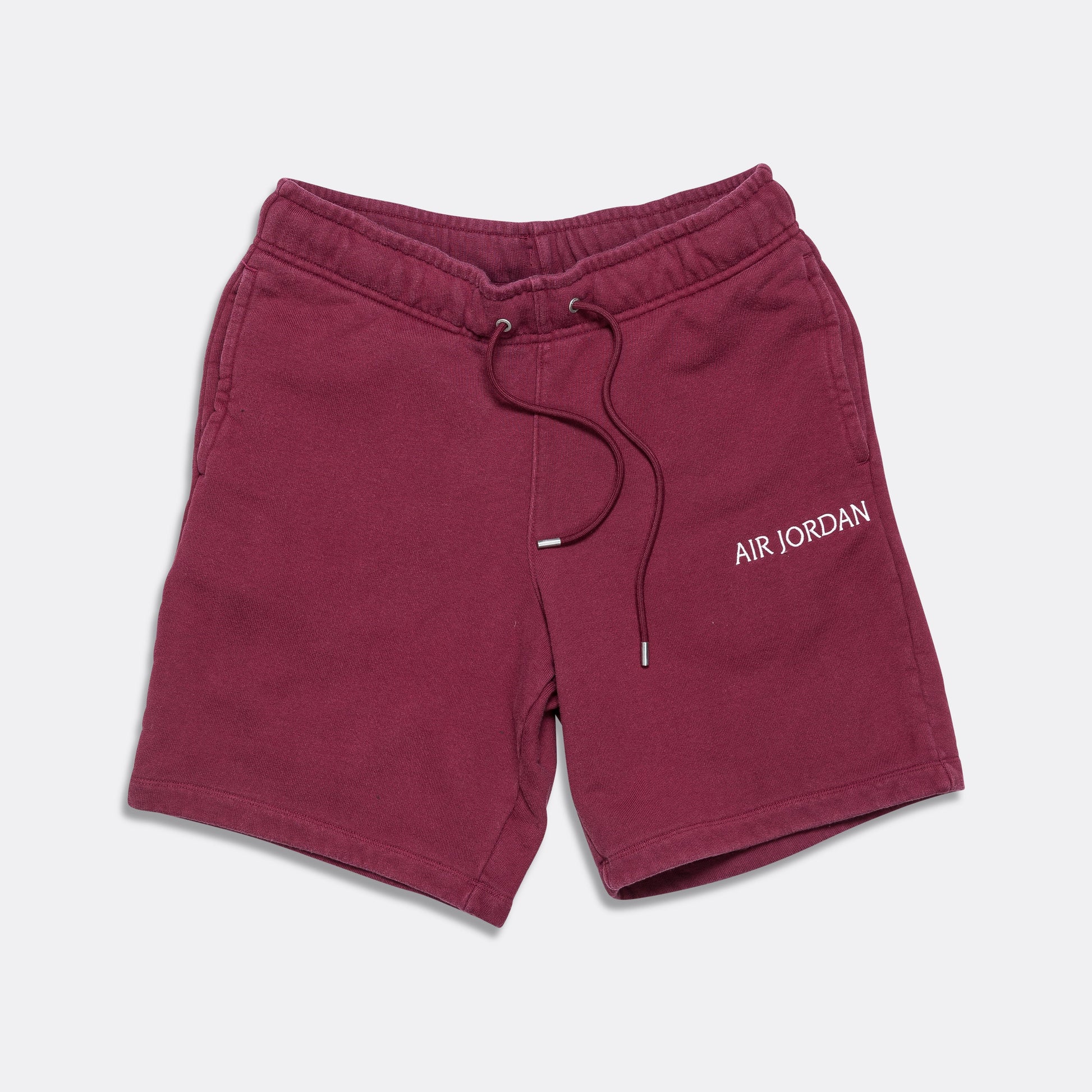 Wordmark Fleece Short - Cherrywood Red/Sail
