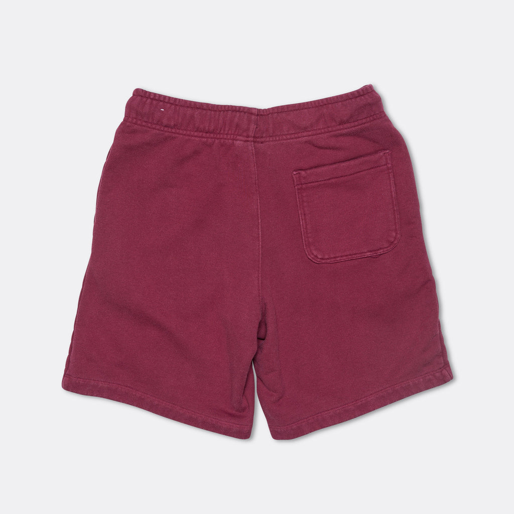 Wordmark Fleece Short - Cherrywood Red/Sail