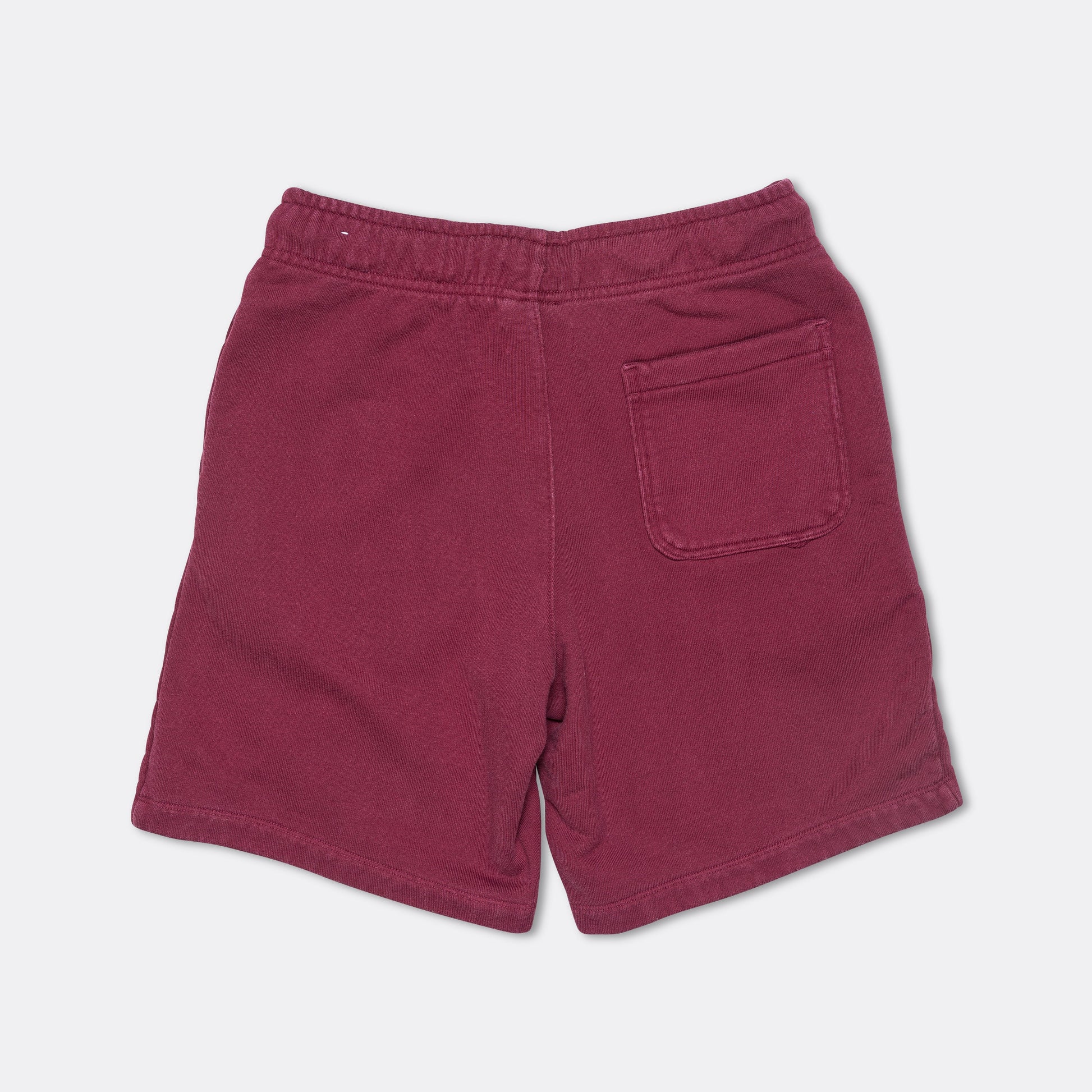 Wordmark Fleece Short - Cherrywood Red/Sail
