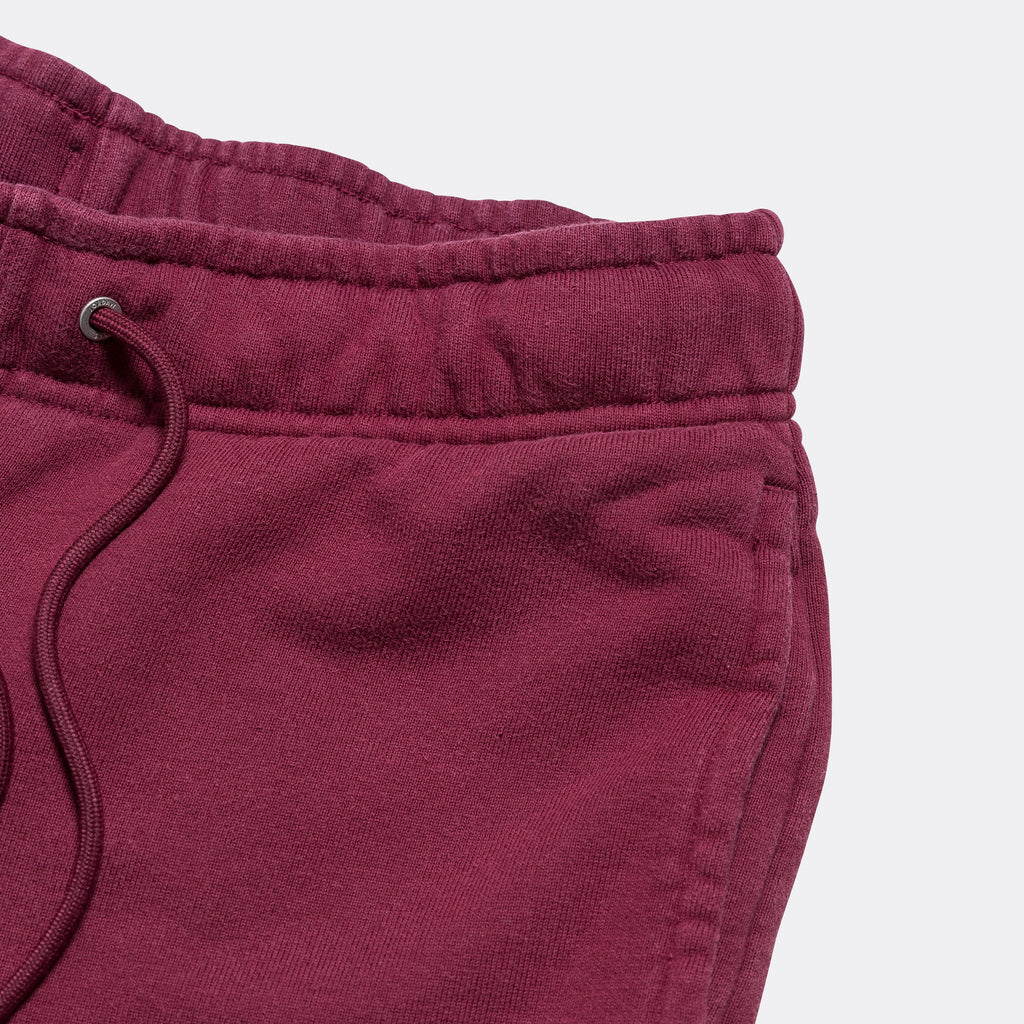 Wordmark Fleece Short - Cherrywood Red/Sail
