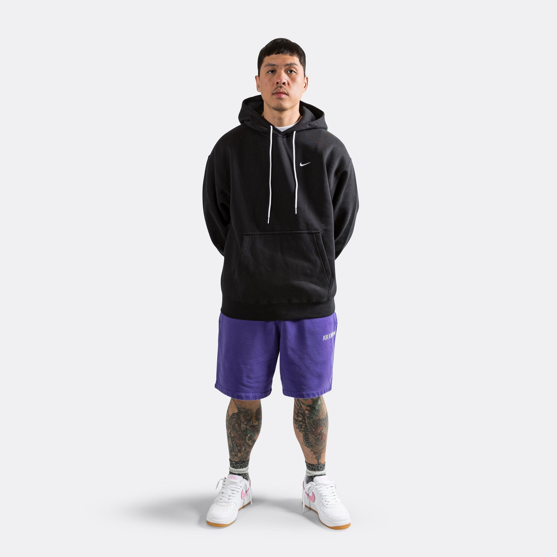 Wordmark Fleece Short - Dark Concord/Sail