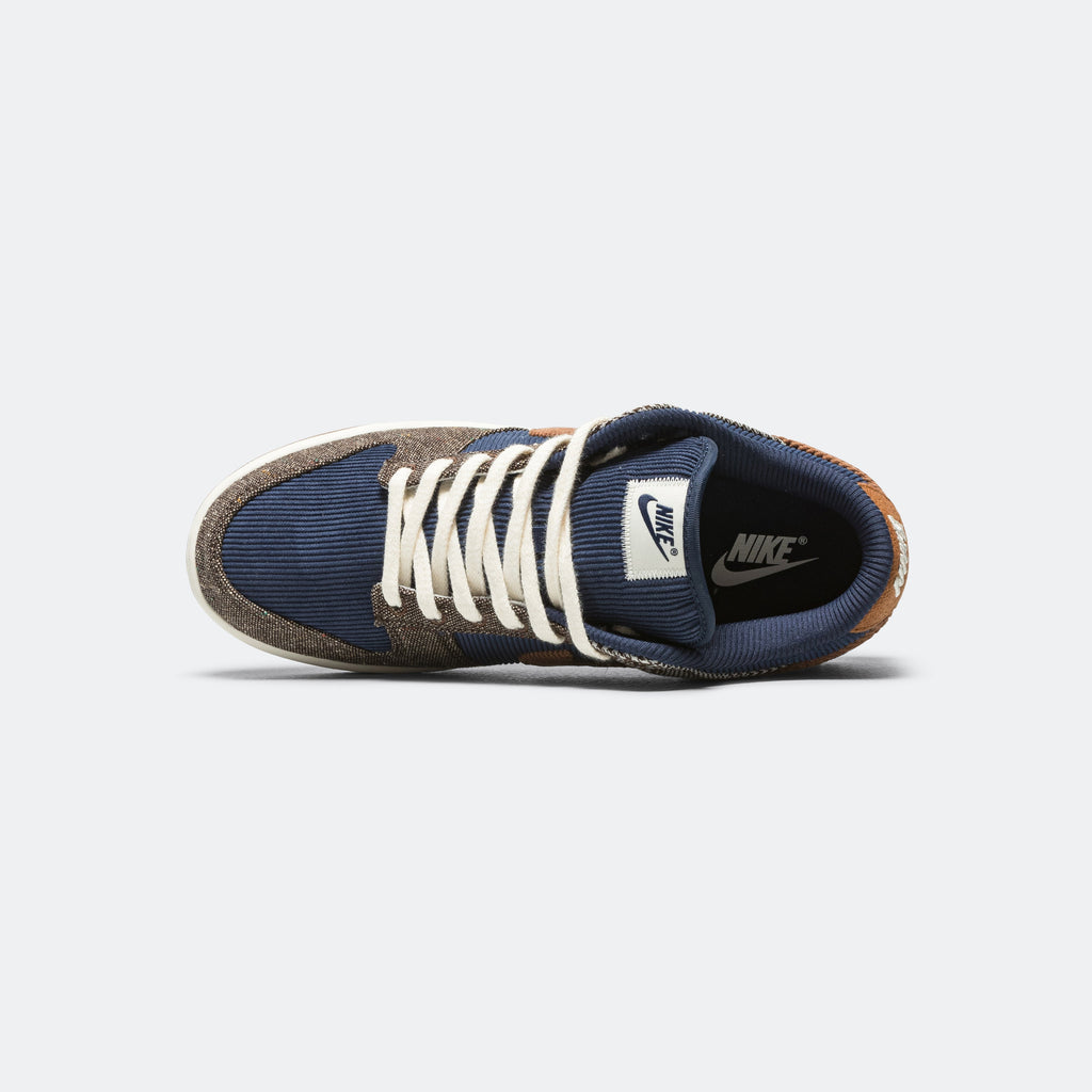 Dunk Low PRM - Midnight Navy/Ale Brown-Pale Ivory