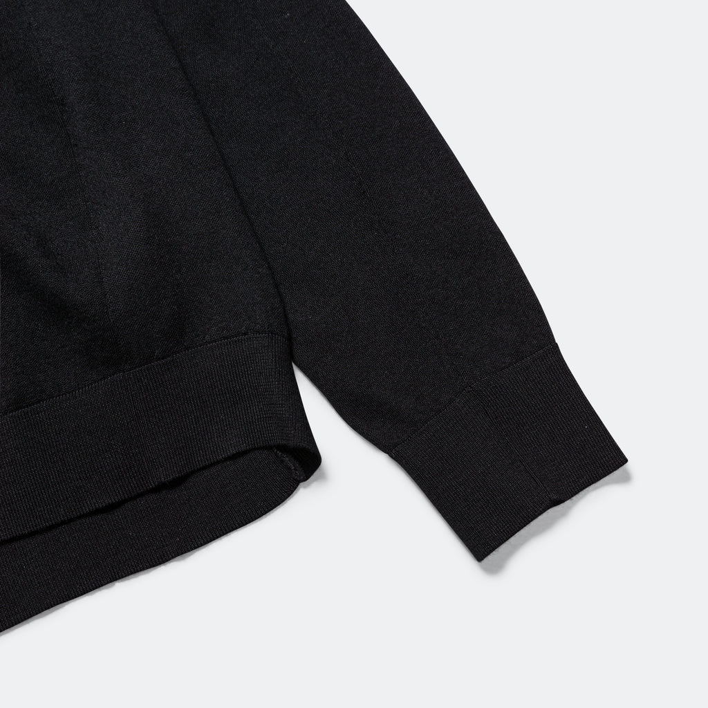 ESC Knit LS Polo - Black