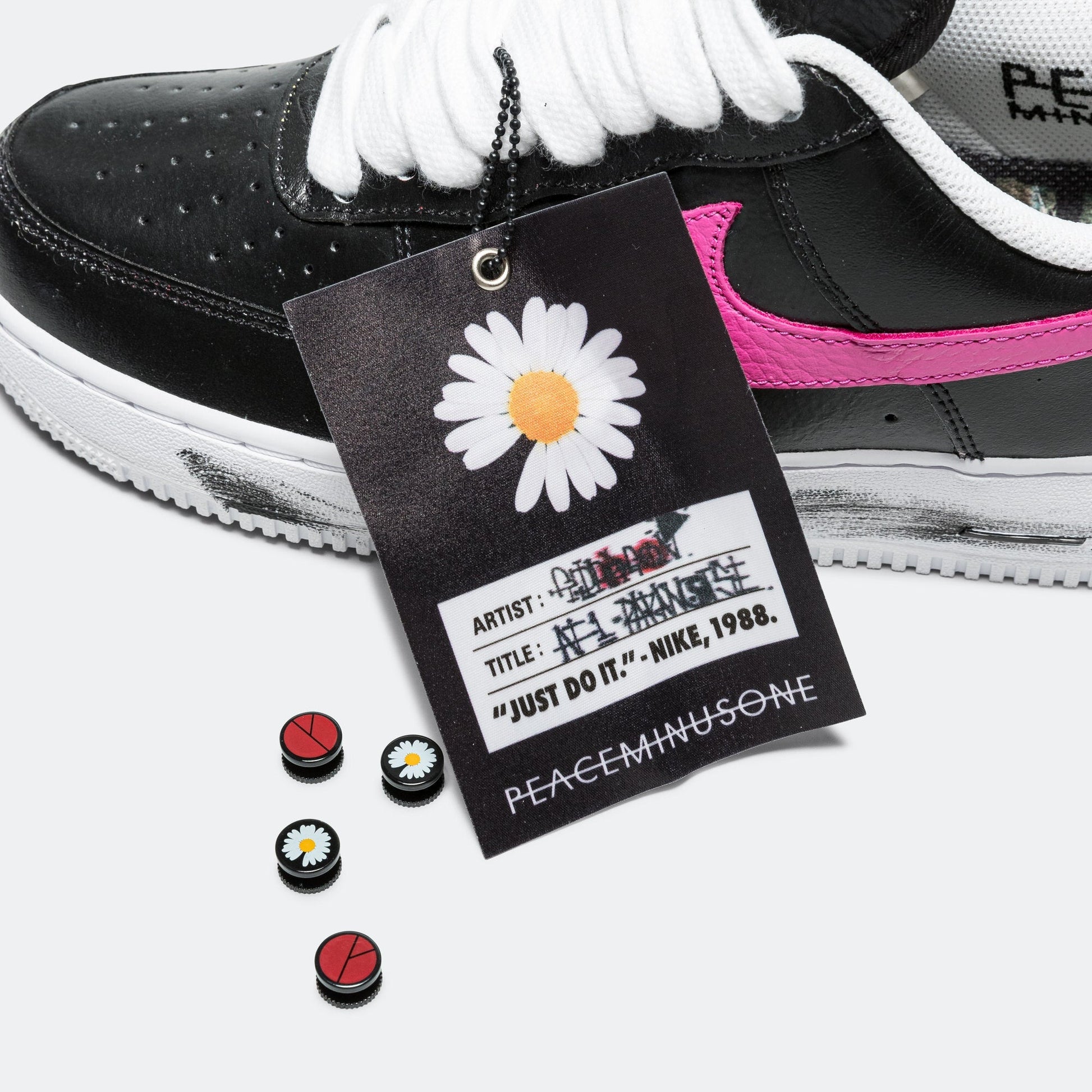 Air Force 1 '07 Para-Noise x G-DRAGON - Black/New Emerald-Pinkfire II