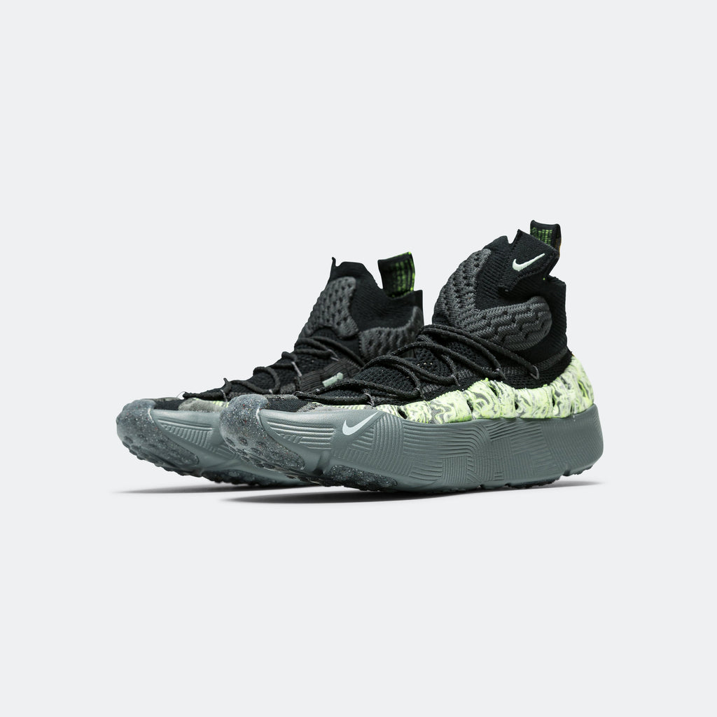 ISPA Sense Flyknit - Black/Seafoam-Smoke Grey