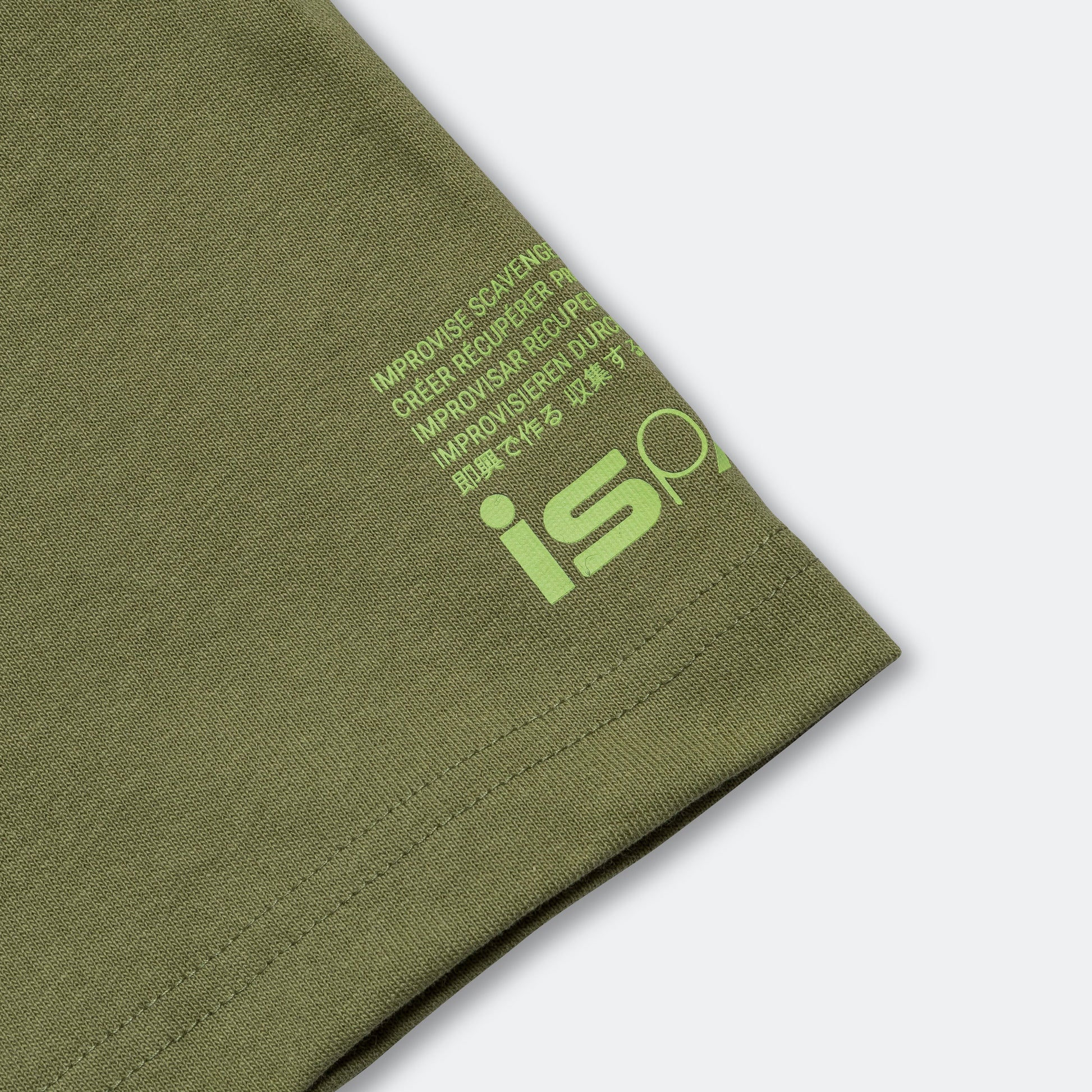 ISPA SS Tee - Alligator/Ghost Green