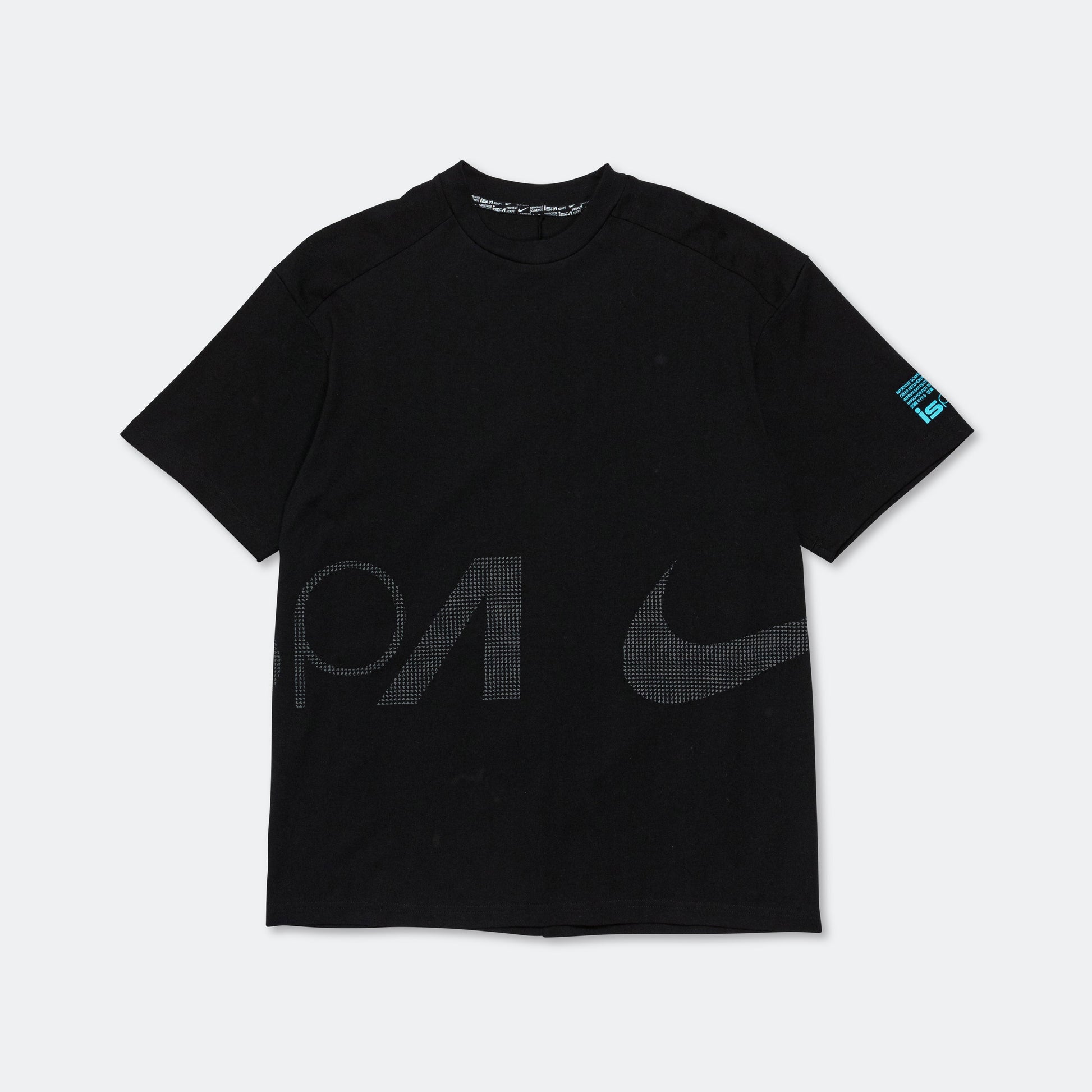 ISPA SS Tee - Black/Baltic Blue
