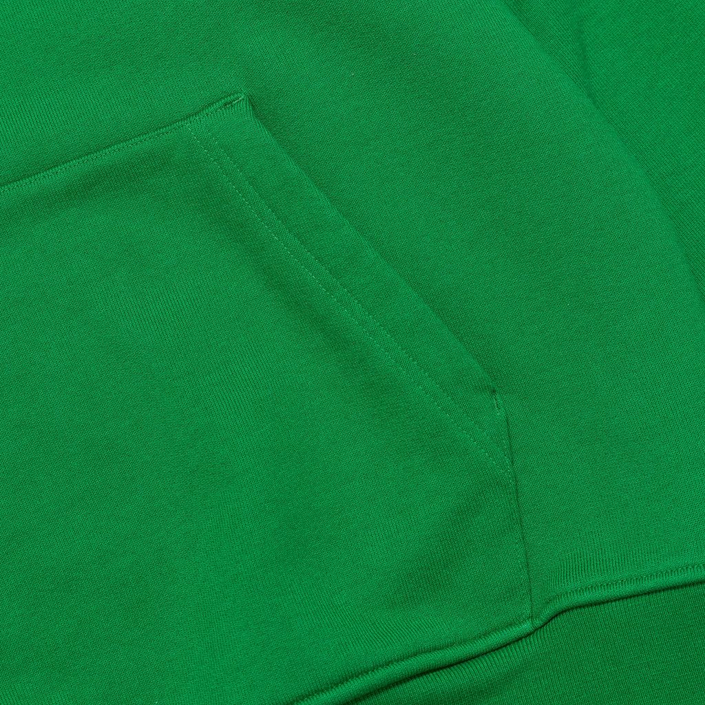 Wordmark Fleece Hoodie - Green