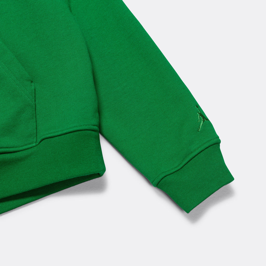 Wordmark Fleece Hoodie - Green