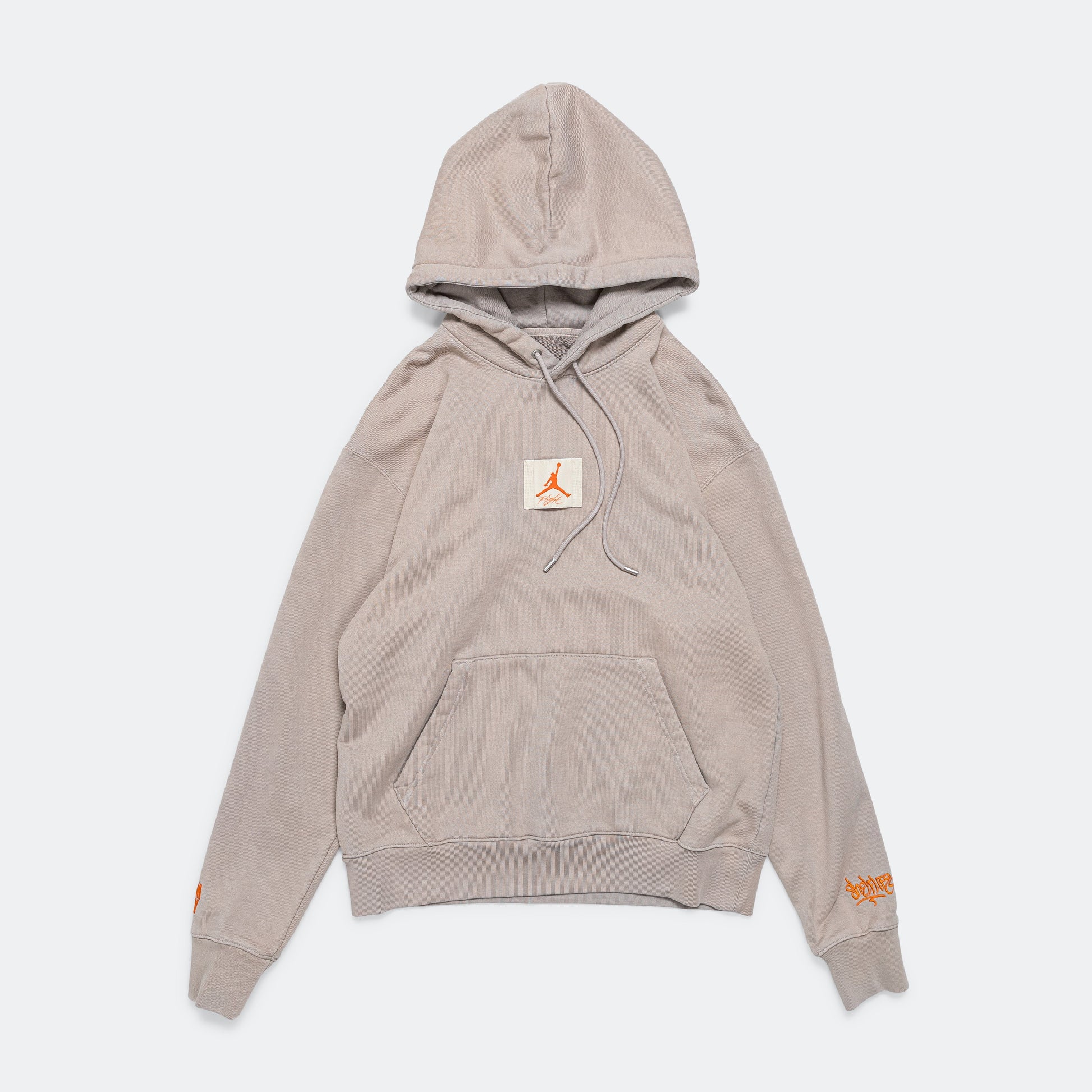 International Flight Club Hoodie × Shelflife - Enigma Stone/Total Orange