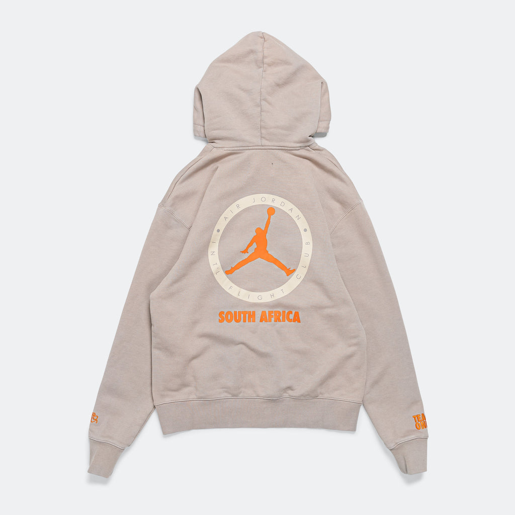 International Flight Club Hoodie × Shelflife - Enigma Stone/Total Orange