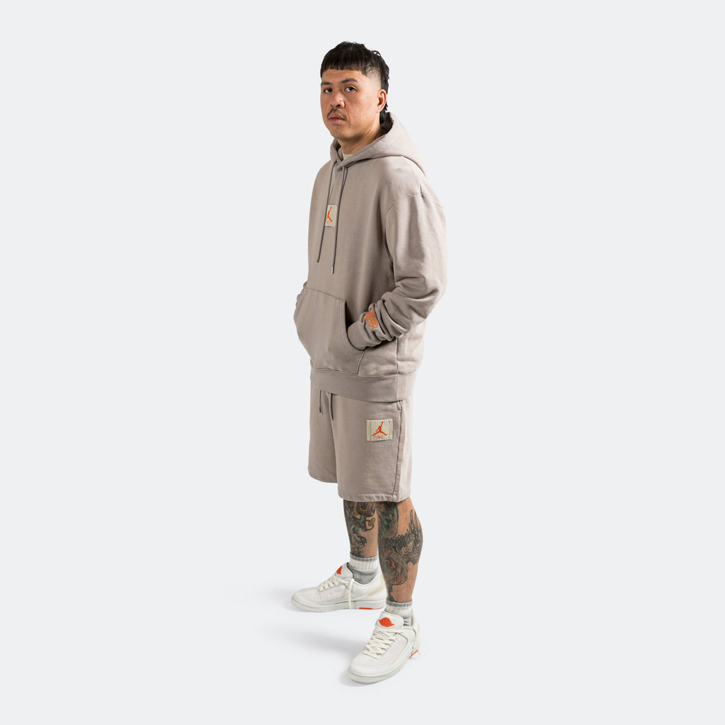 International Flight Club Hoodie × Shelflife - Enigma Stone/Total Orange