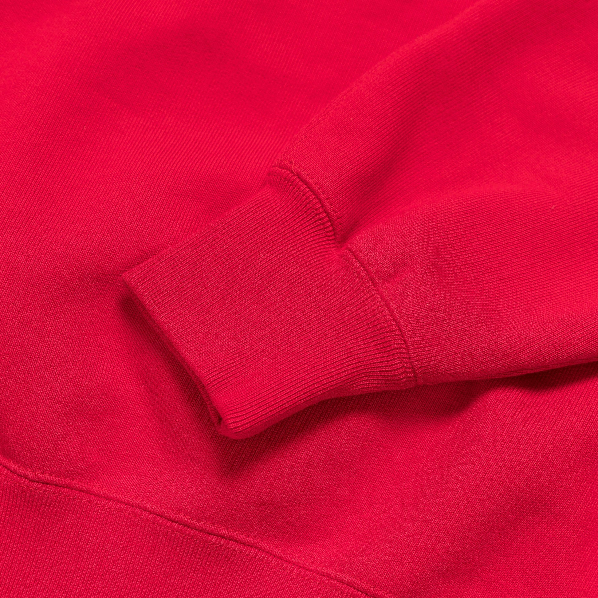 Womens Air Jordan SP Fleece Crewneck - Fire Red/Sail