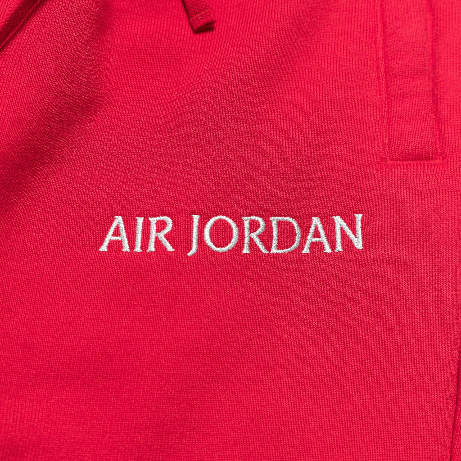 Womens Air Jordan SP Fleece Pant - Fire Red/Sail