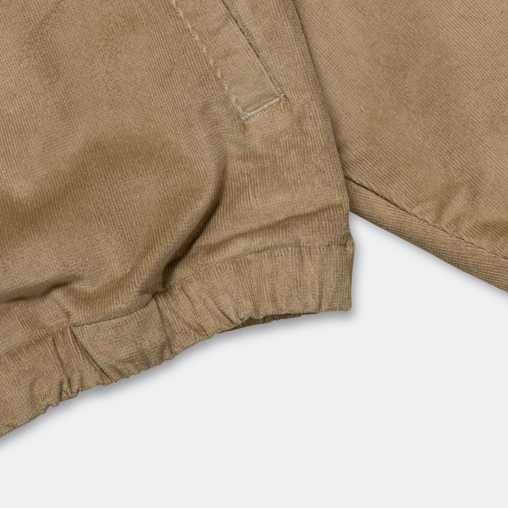Nike Life Corduroy Harrington Jacket - Khaki/White