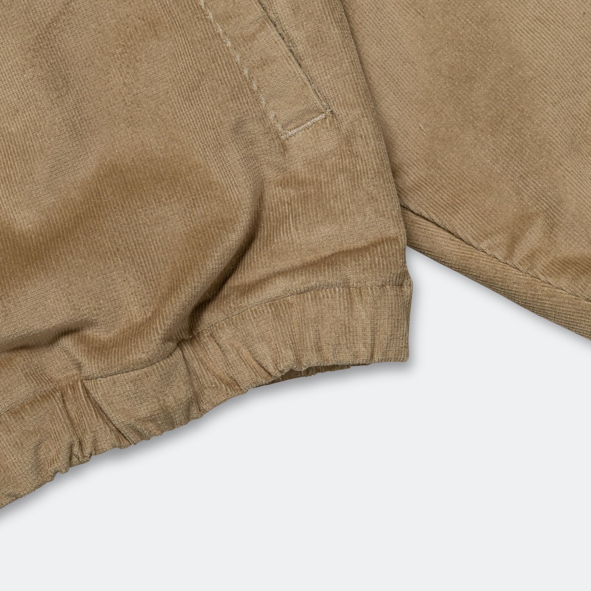 Nike Life Corduroy Harrington Jacket - Khaki/White