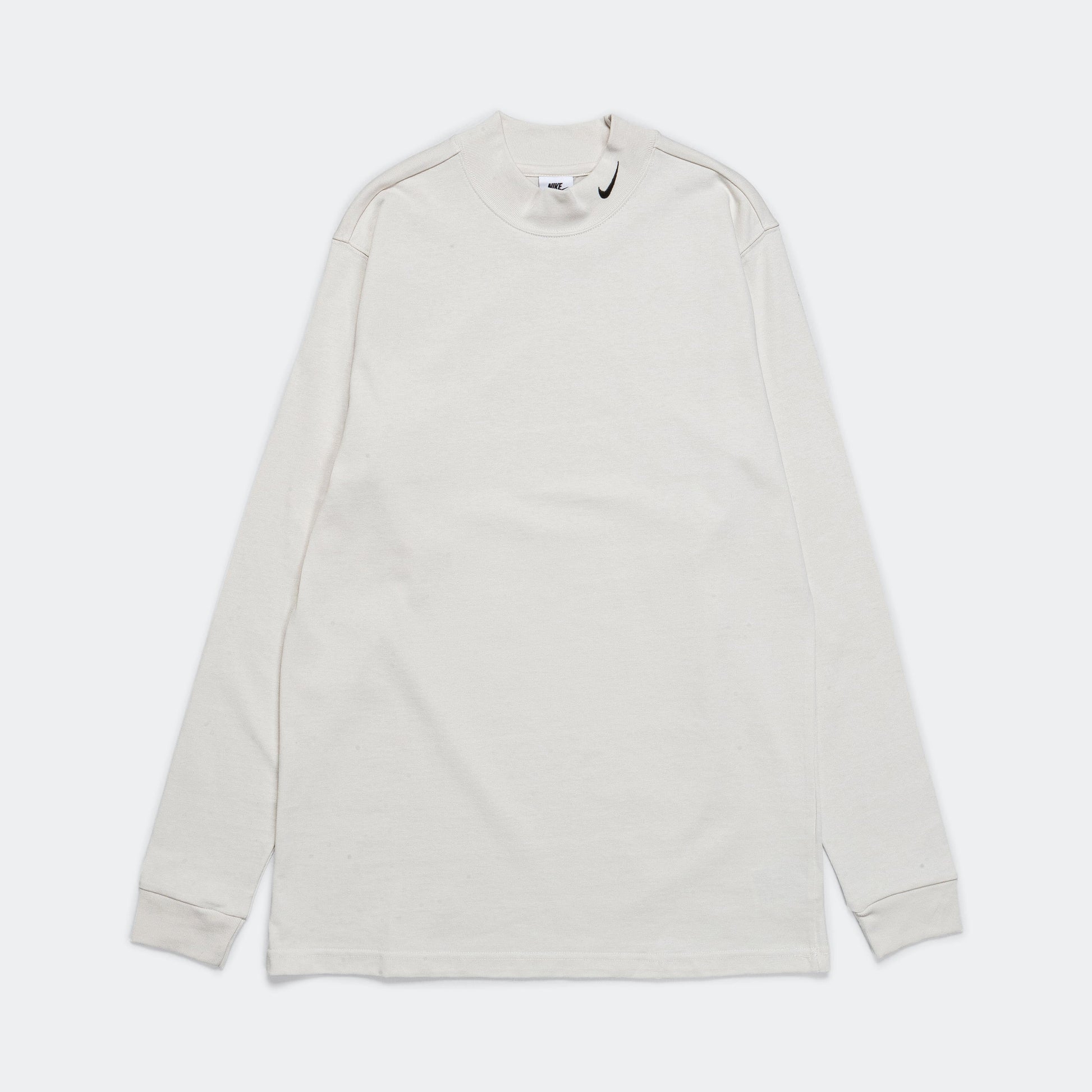Nike Life Mock Neck LS T-shirt - White